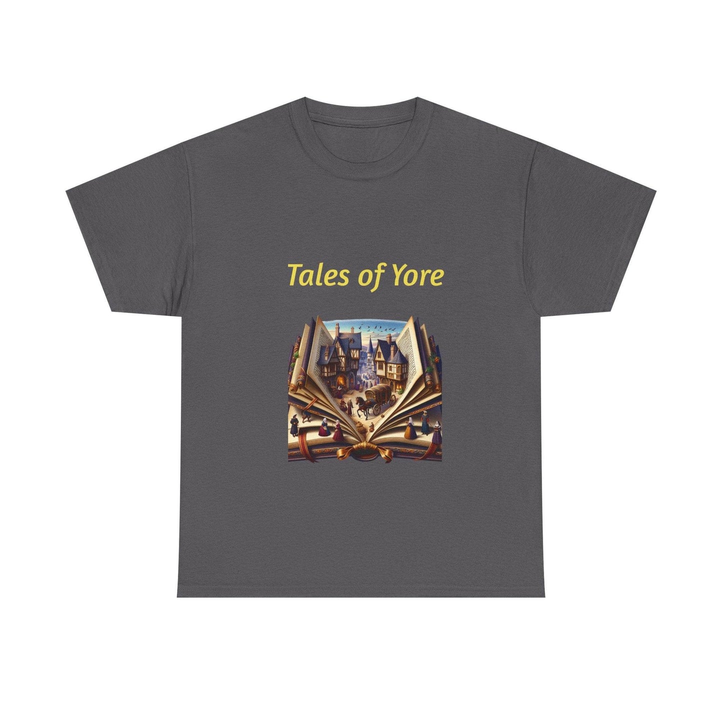 Tales of Yore - Unisex Heavy Cotton Tee - Historical Books - The Dreamer's Bookshop.