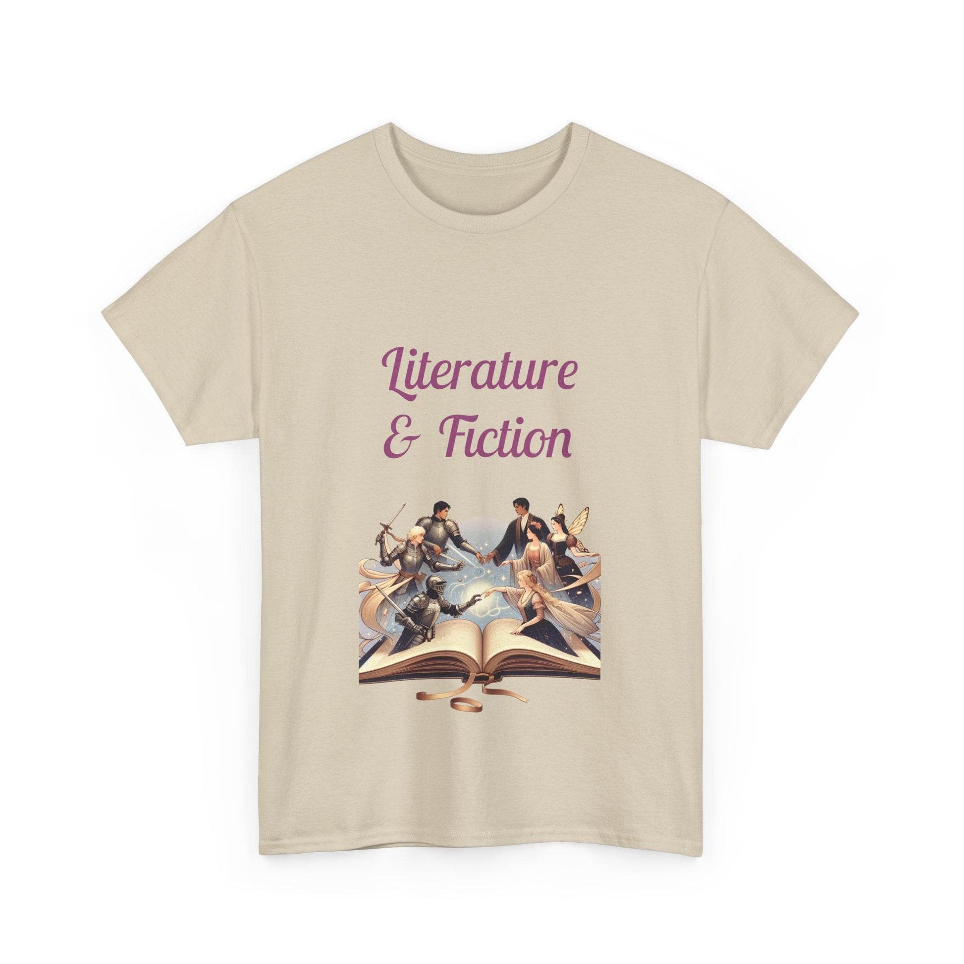 Fiction - Unisex Heavy Cotton Tee - Literature Books - The Dreamer's Bookshop.