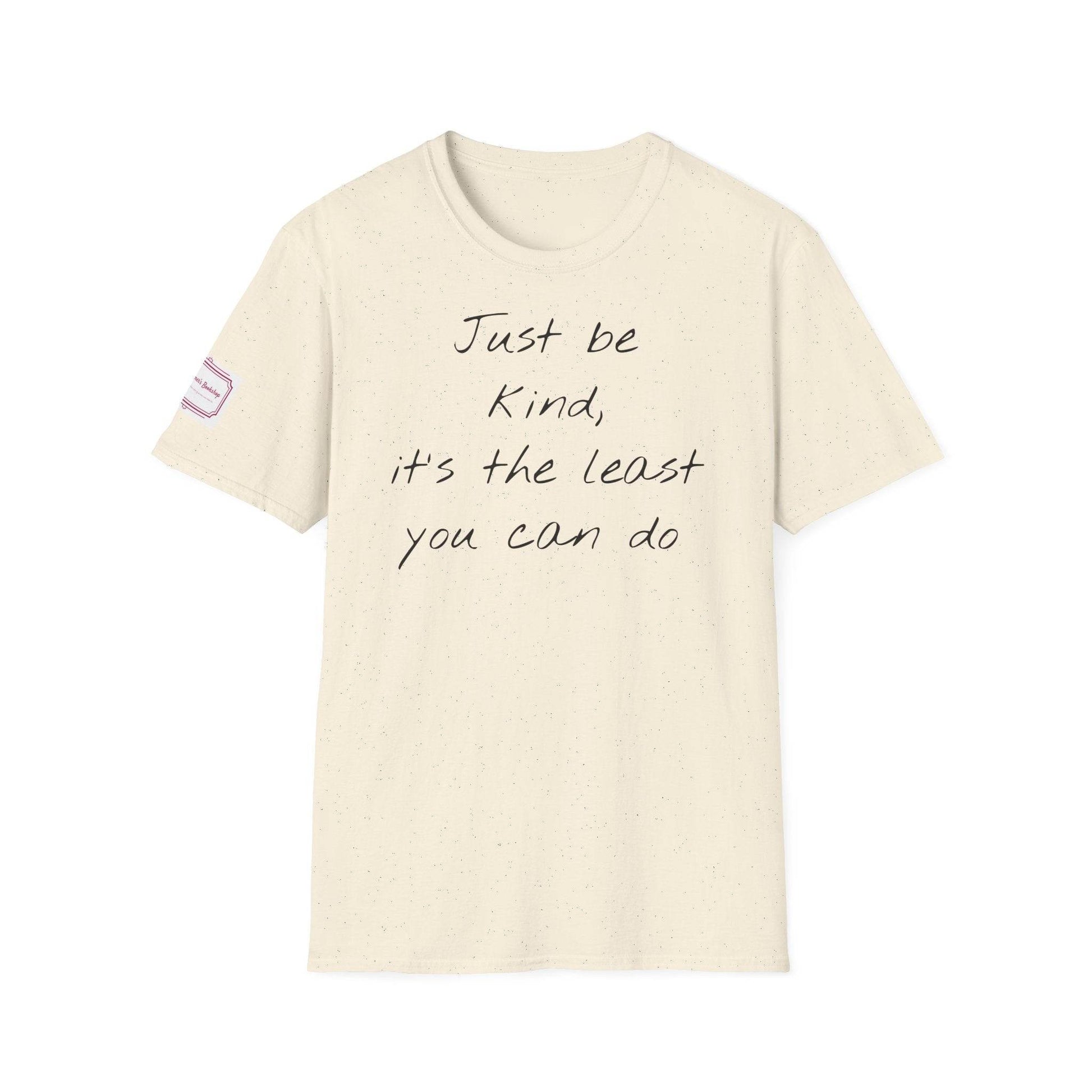 Unisex Softstyle T-Shirt - Be Kind Design for Book Lovers - The Dreamer's Bookshop.