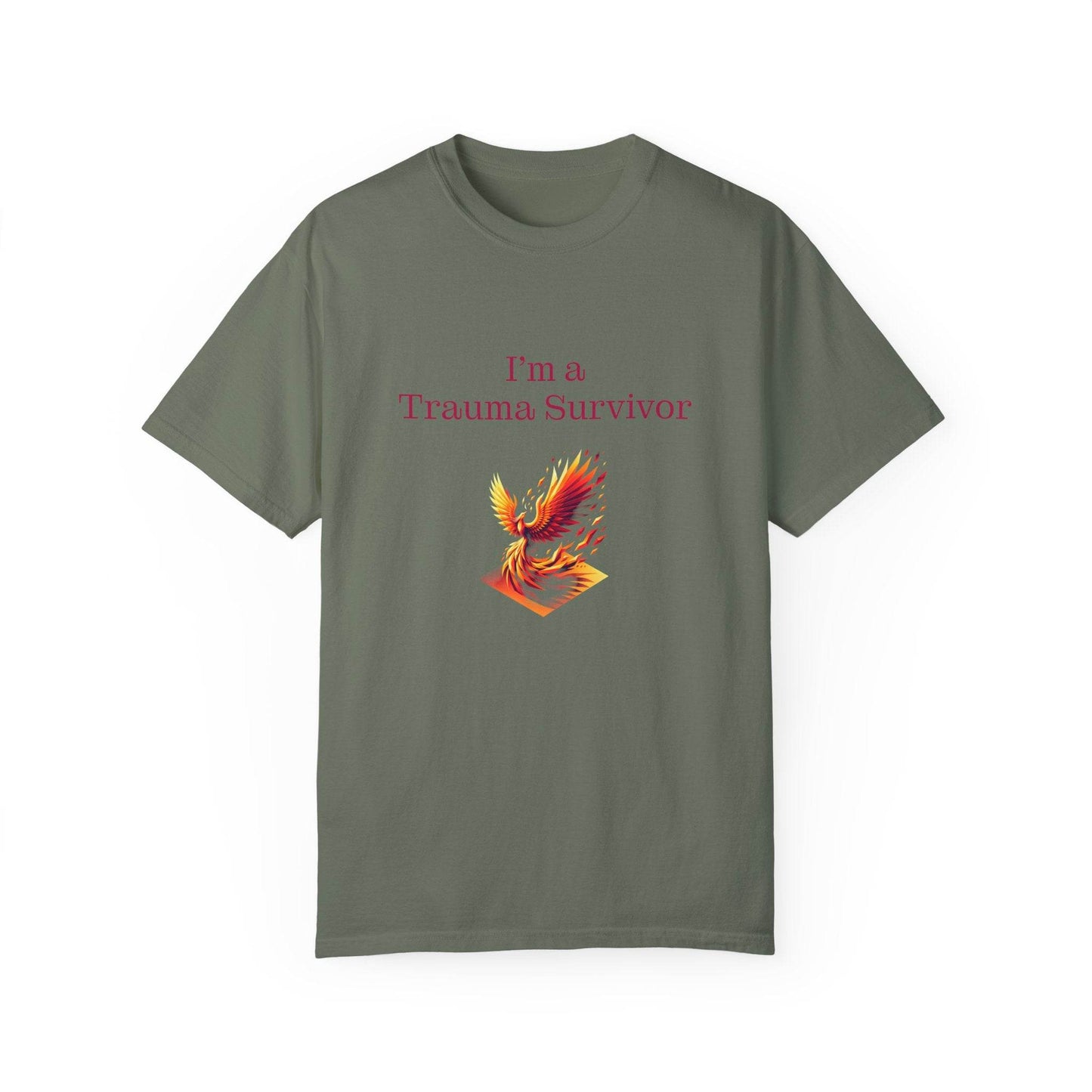 Trauma Survivor Unisex T-Shirt - Empowering Tee for Healthcare Awareness - The Dreamer's Bookshop.