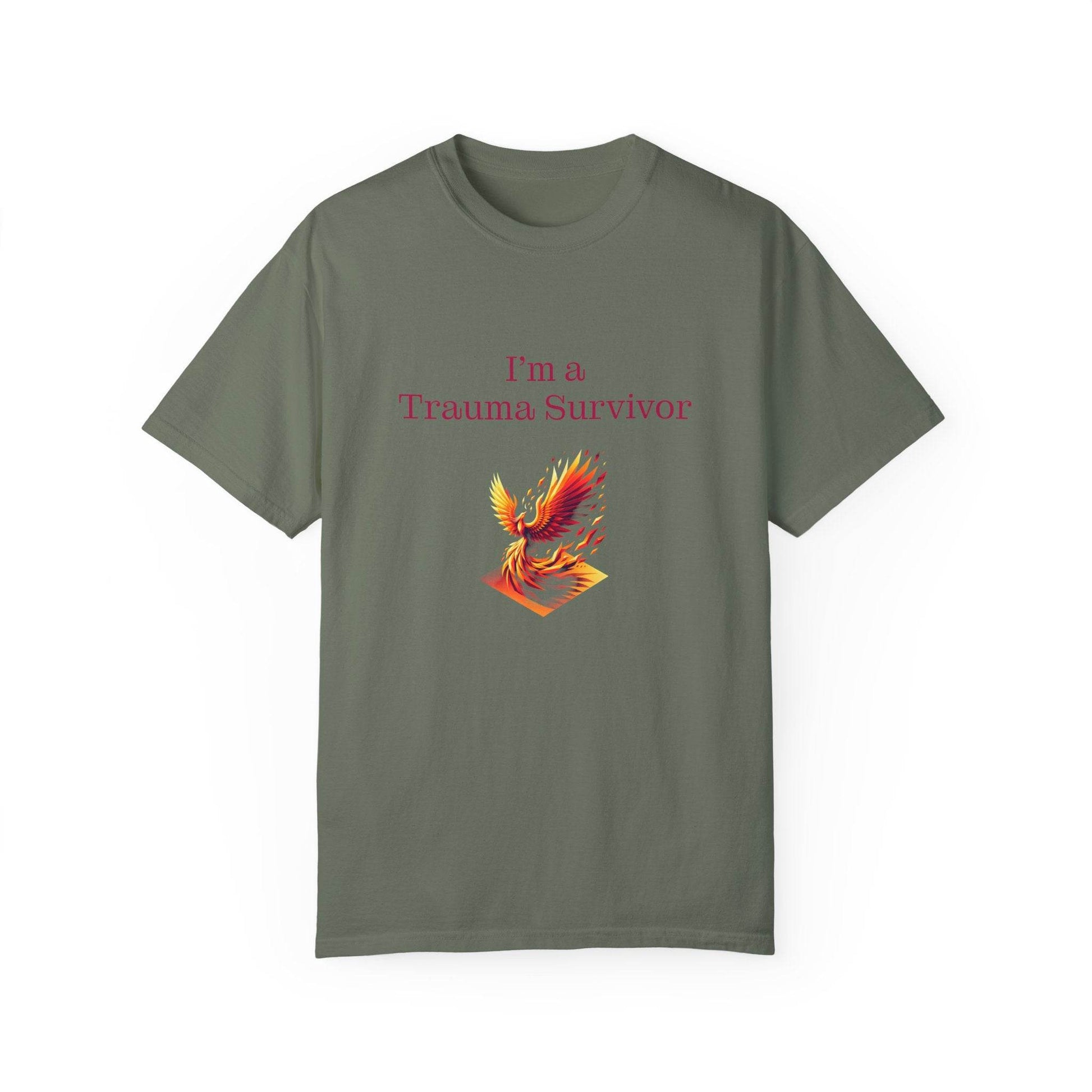 Trauma Survivor Unisex T-Shirt - Empowering Tee for Healthcare Awareness - The Dreamer's Bookshop.