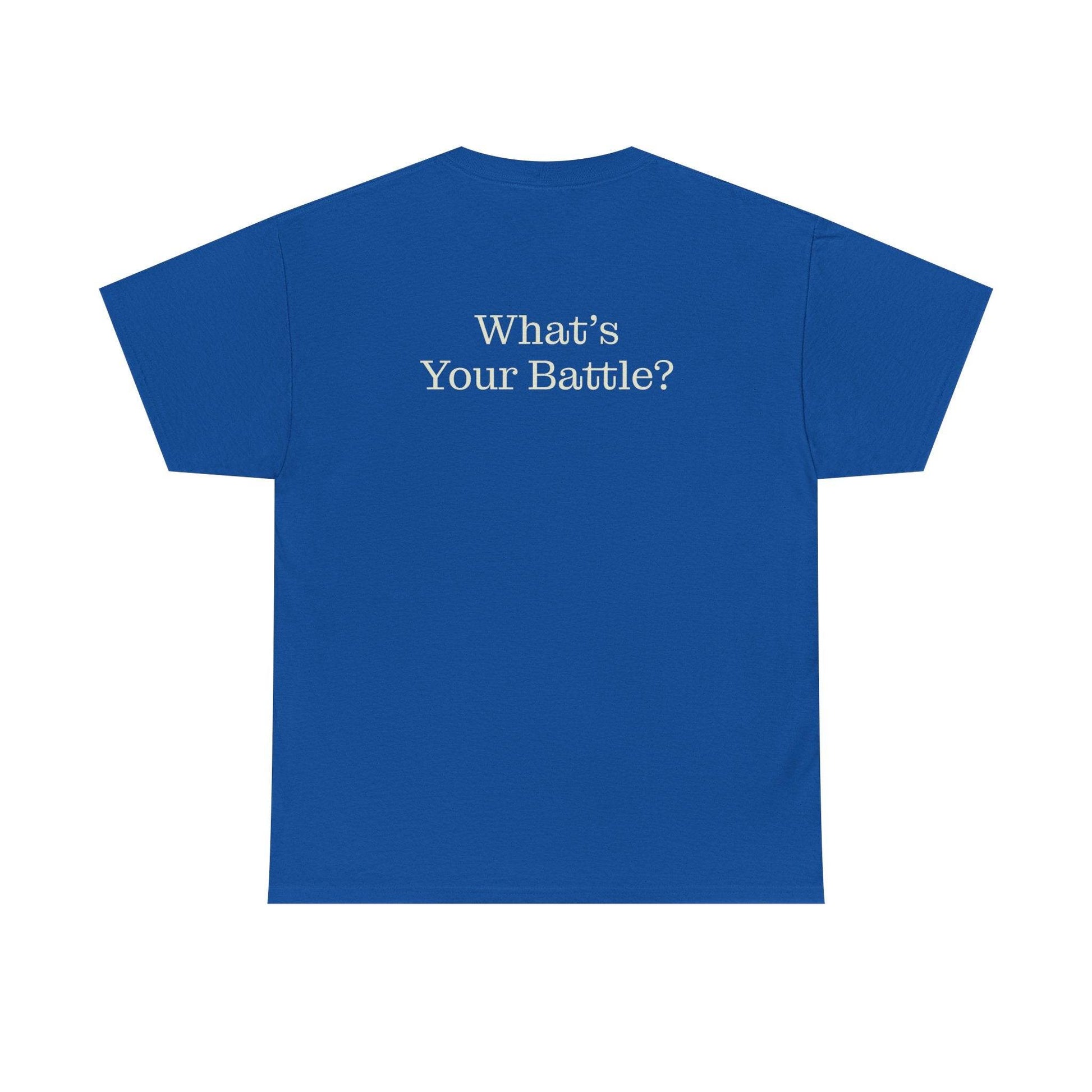 Chronic Pain Warrior Unisex Heavy Cotton Tee - Inspirational Battle T-Shirt - The Dreamer's Bookshop.