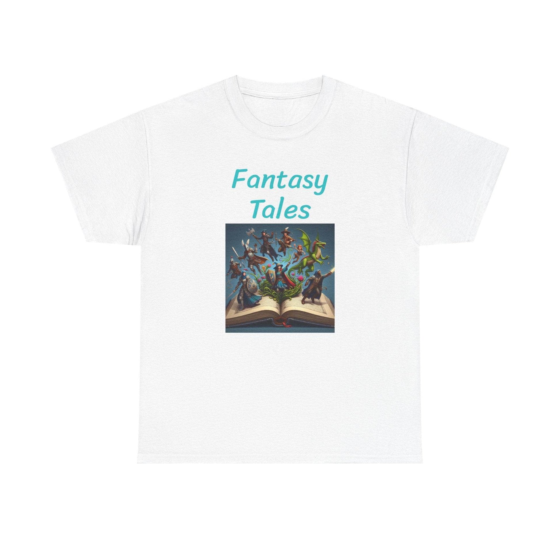 Magic - Graphic Tee - Unisex Heavy Cotton T-Shirt - Fantasy Tales - The Dreamer's Bookshop.
