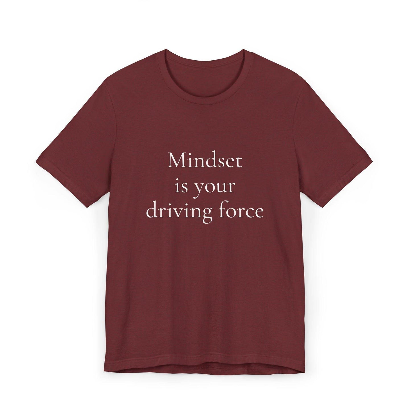 Inspirational Unisex Jersey T-Shirt - Mindset Vibe - The Dreamer's Bookshop.