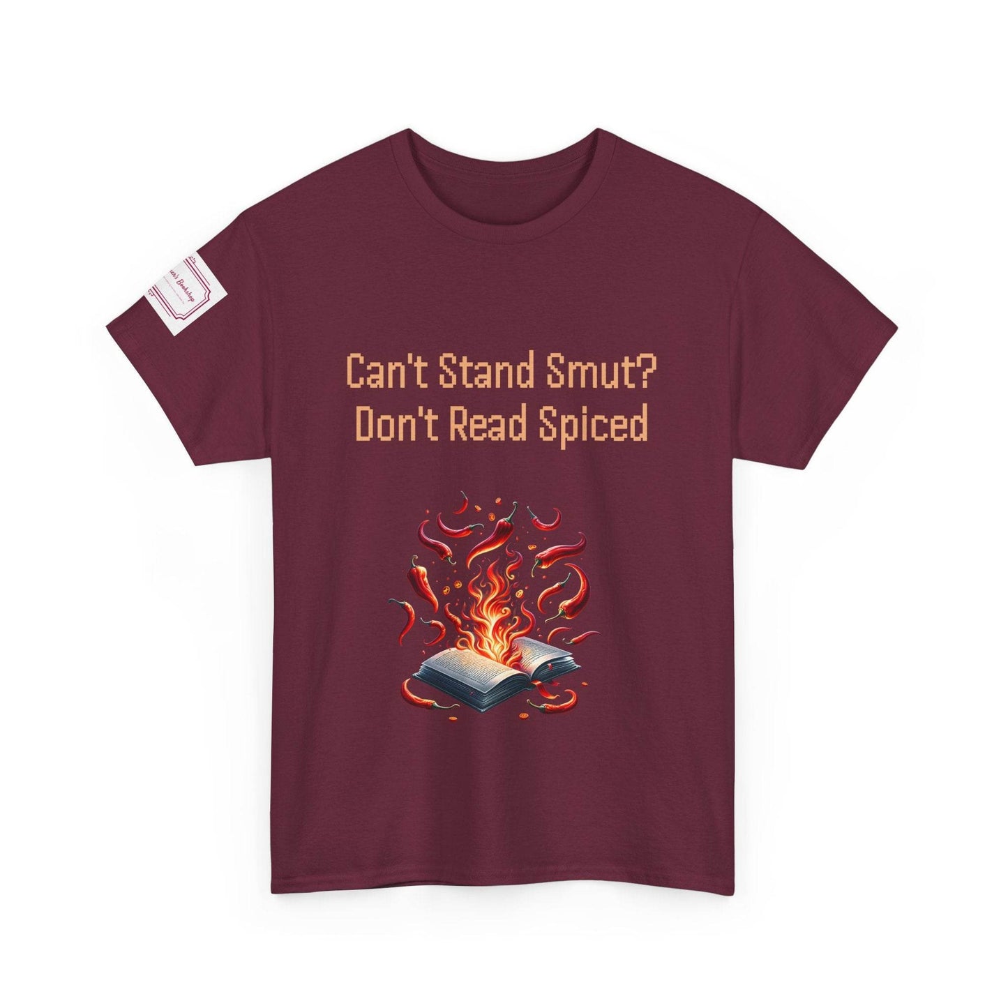 Can't Stand Smut? - Unisex Heavy Cotton Tee - Spiced Books - The Dreamer's Bookshop.