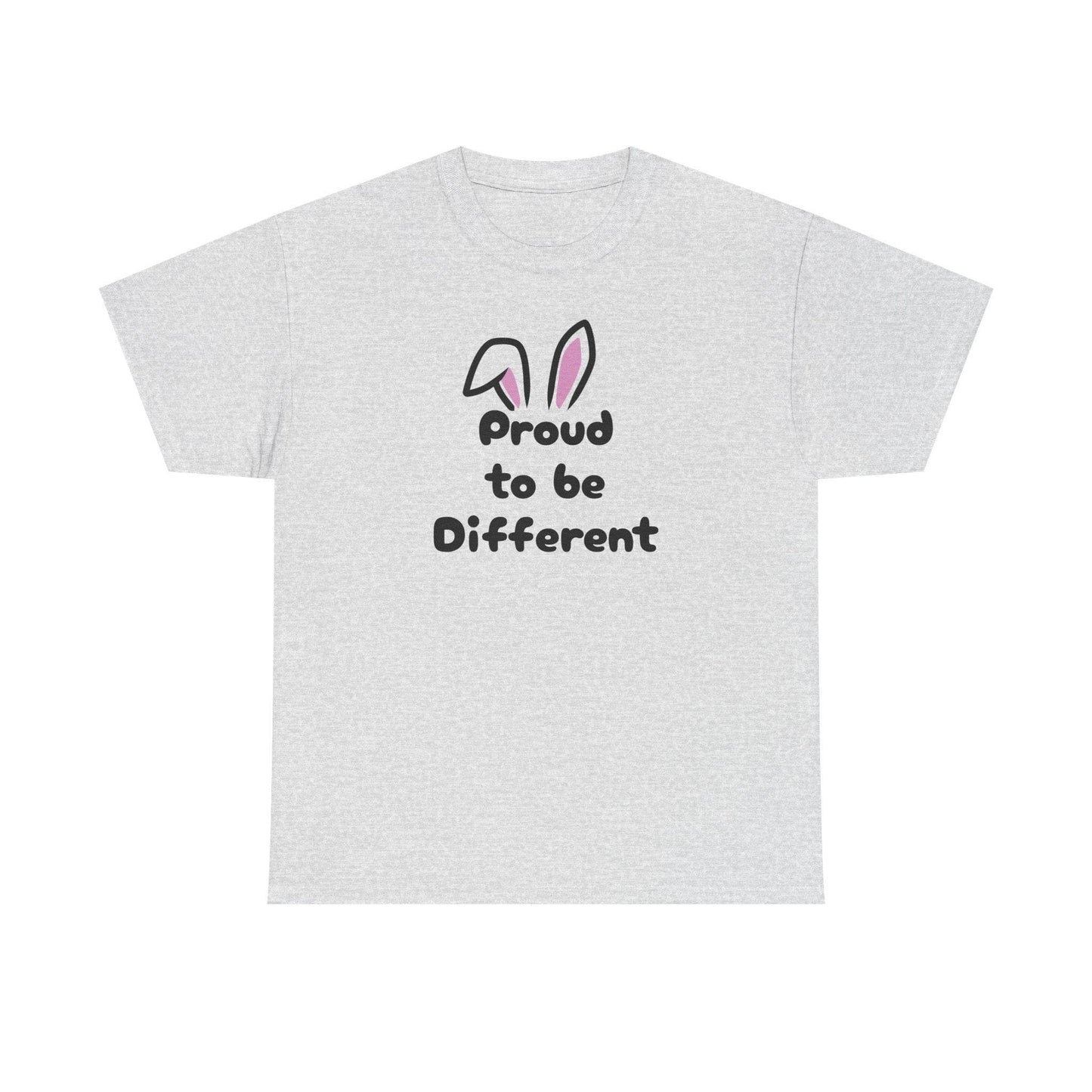 Proud to Be Different Unisex Heavy Cotton Tee - Celebrate Individuality - The Dreamer's Bookshop.