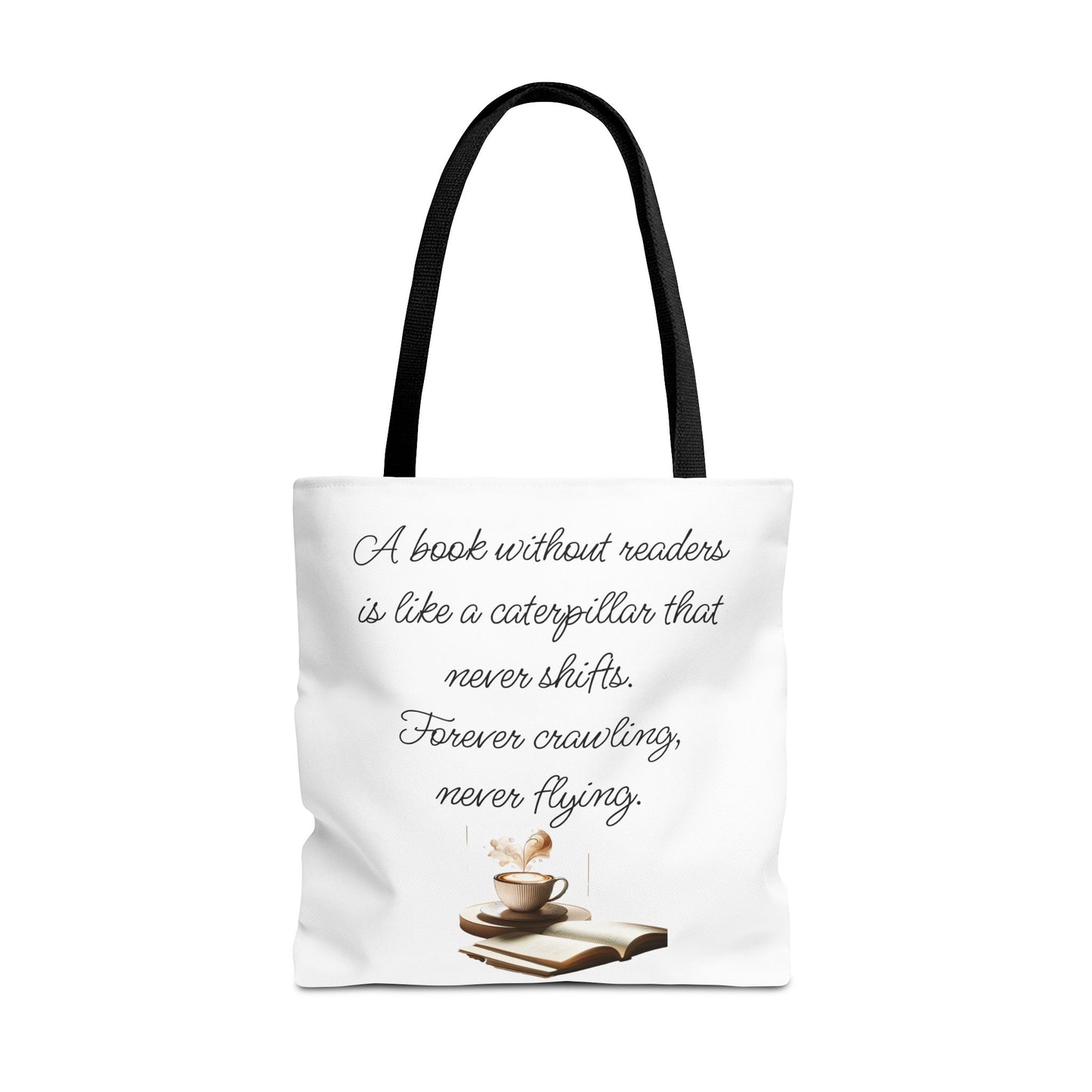 Literary Tote Bag – A book without readers