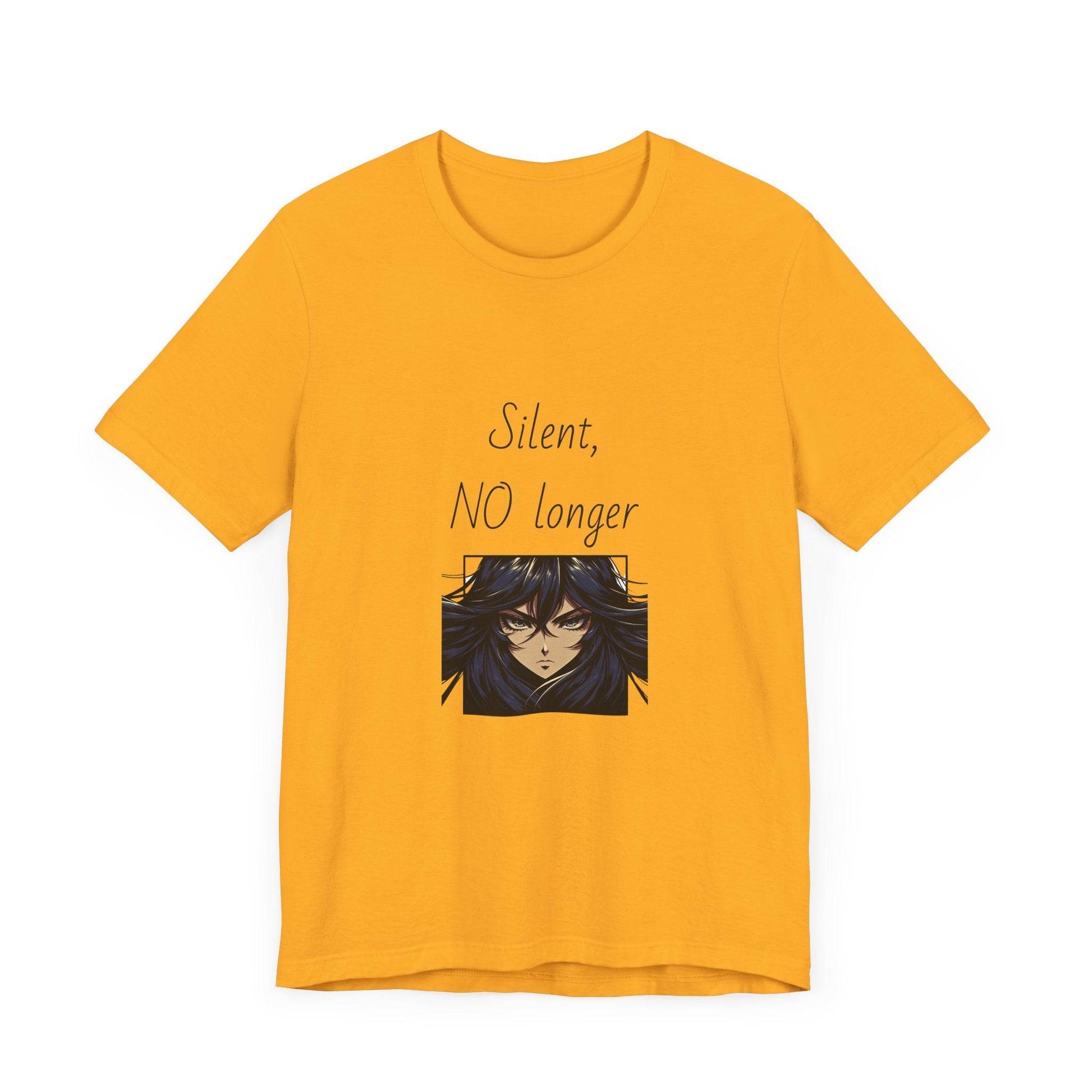 Fierce Survivor Unisex Short Sleeve Tee - Silent, NO longer - The Dreamer's Bookshop.