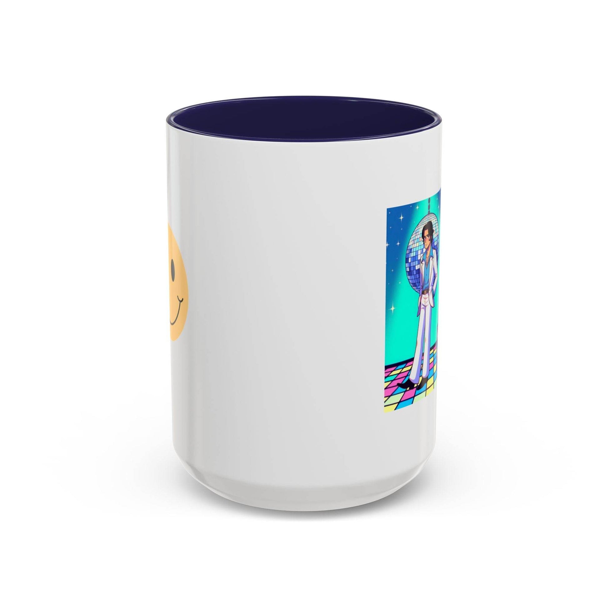 Party Vibe Accent Coffee Mug - Fun Reading Motivation Design - The Dreamer's Bookshop.
