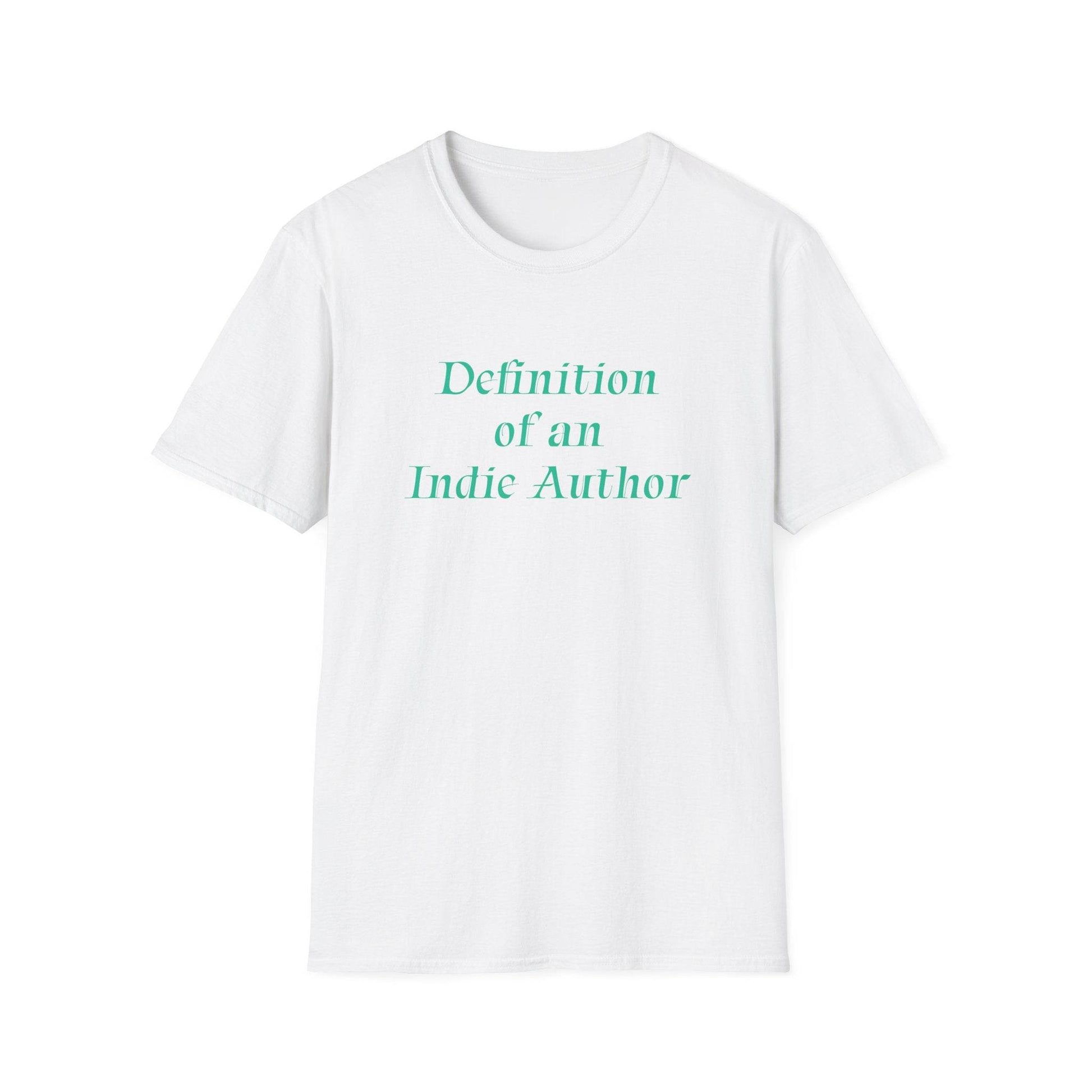 Unisex Softstyle T-Shirt - 'Indie Author' Inspirational - The Dreamer's Bookshop.
