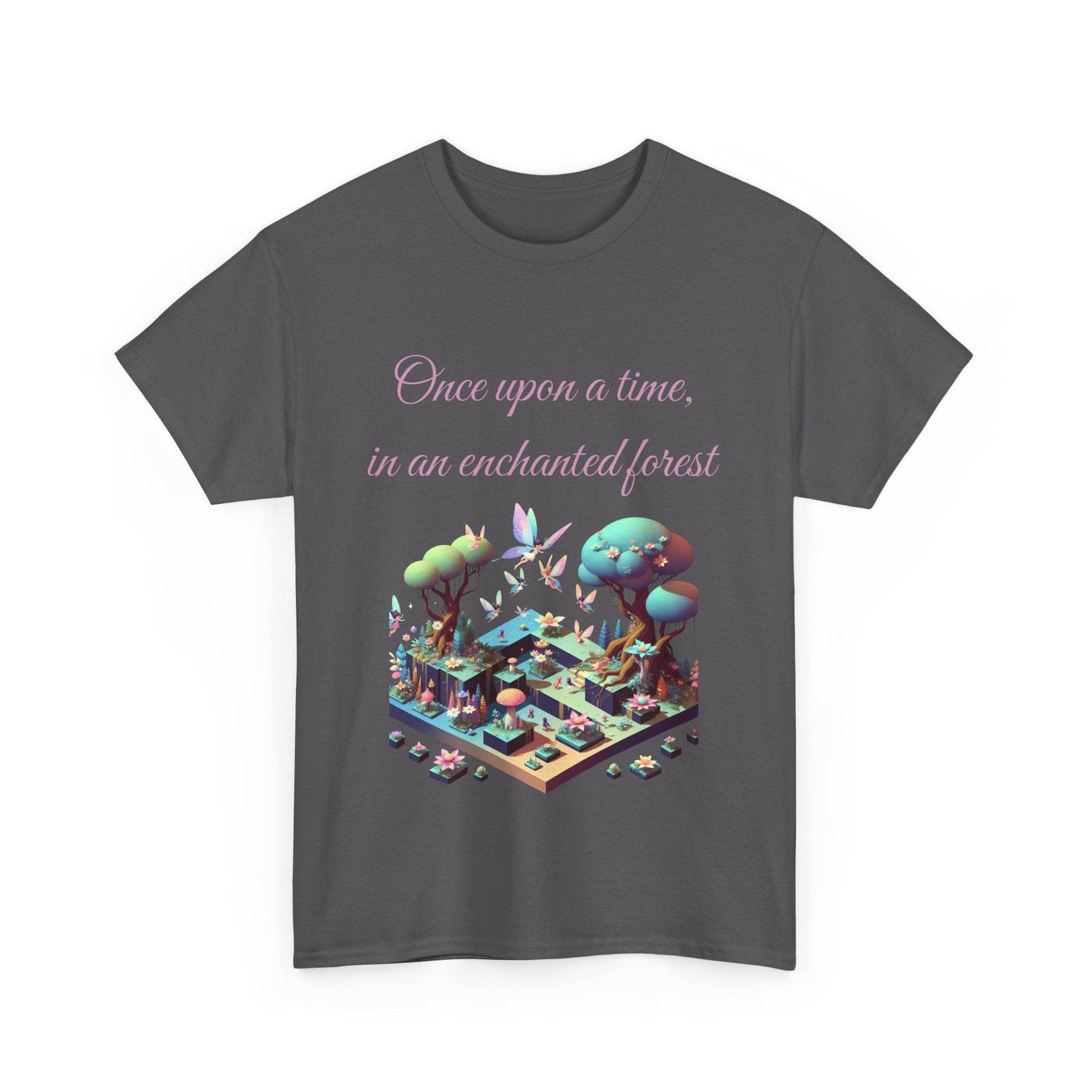 Enchanted Forest - Unisex Heavy Cotton Tee for Book Lovers - The Dreamer's Bookshop.