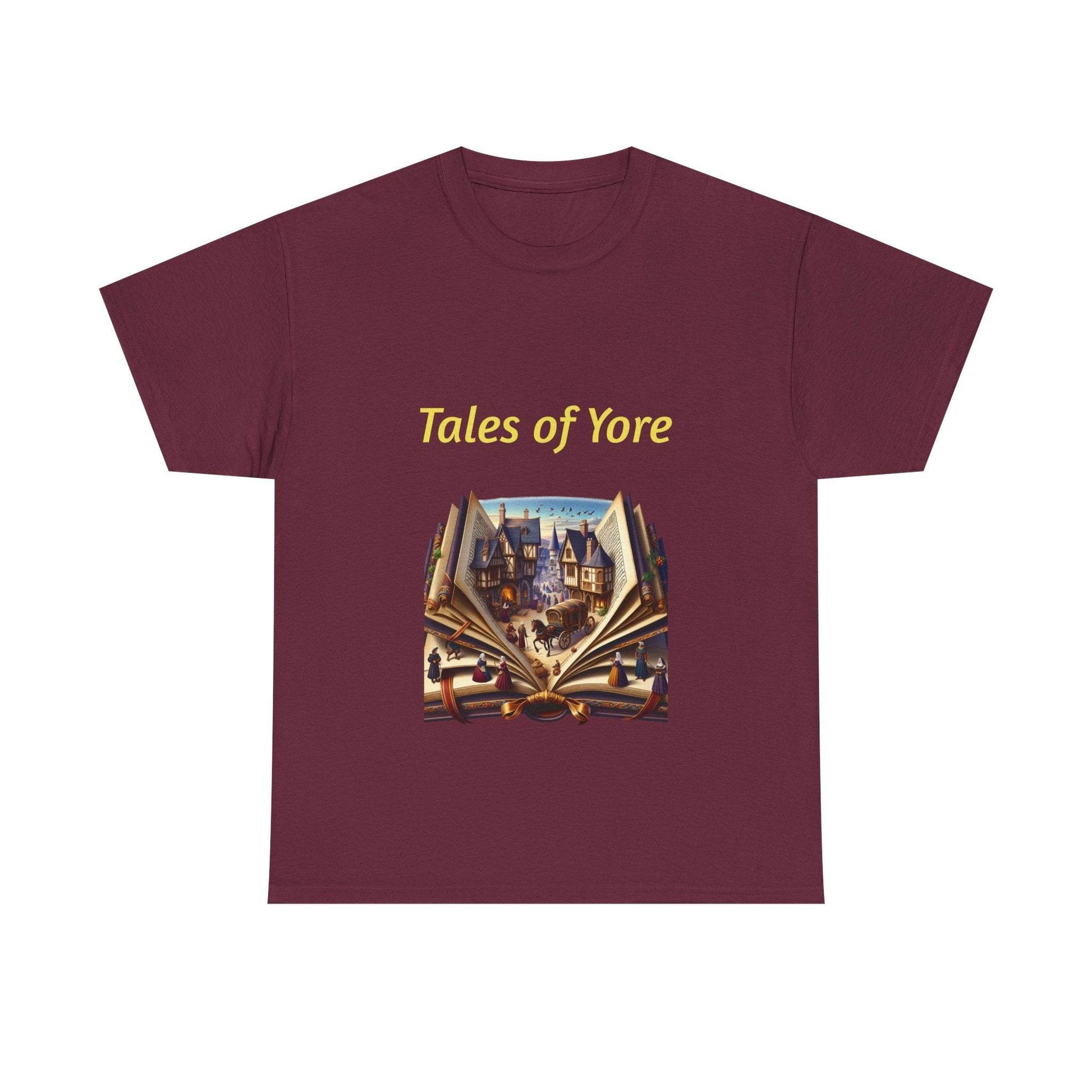 Tales of Yore - Unisex Heavy Cotton Tee - Historical Books - The Dreamer's Bookshop.