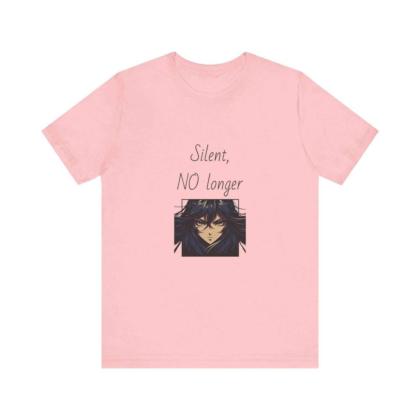 Fierce Survivor Unisex Short Sleeve Tee - Silent, NO longer - The Dreamer's Bookshop.