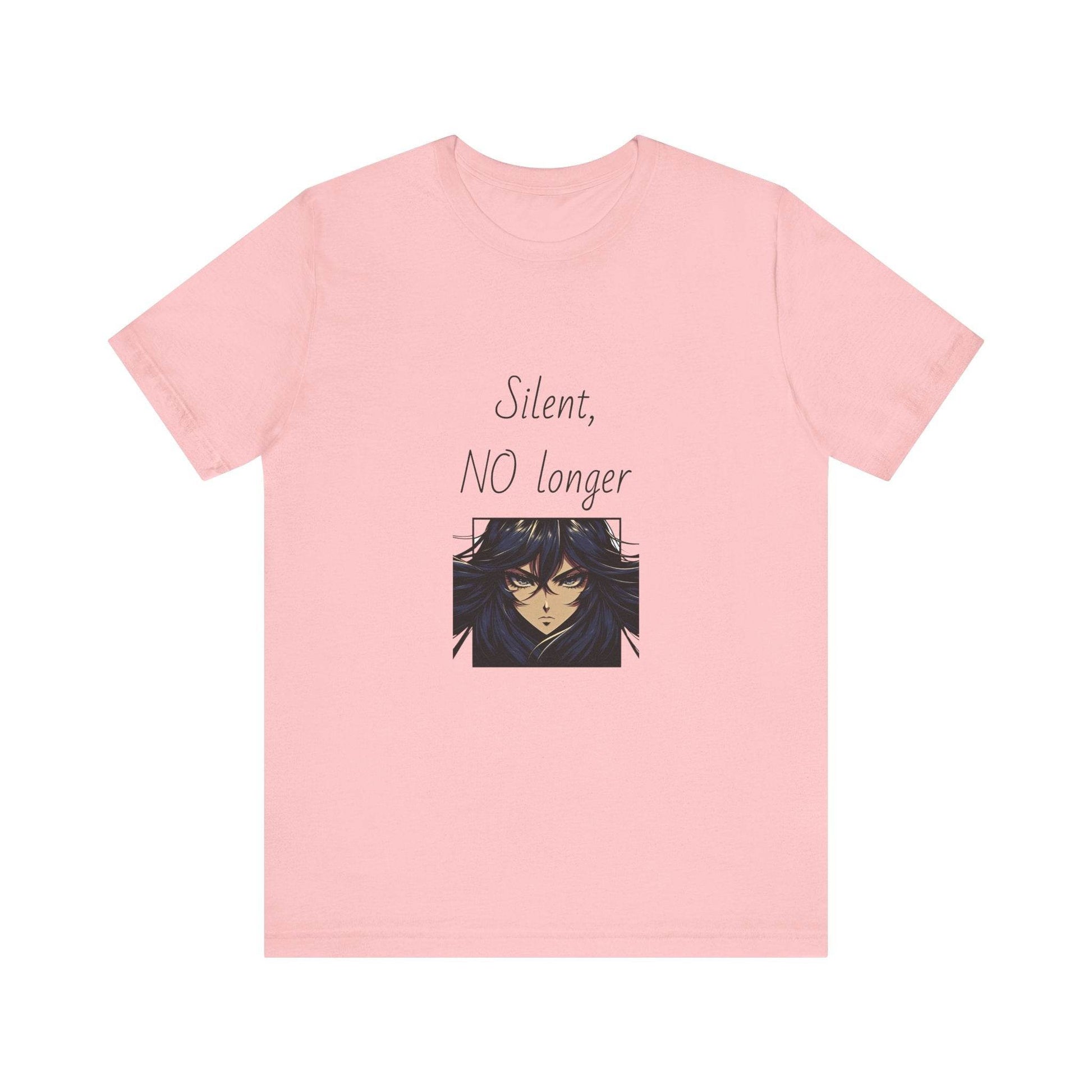 Fierce Survivor Unisex Short Sleeve Tee - Silent, NO longer - The Dreamer's Bookshop.