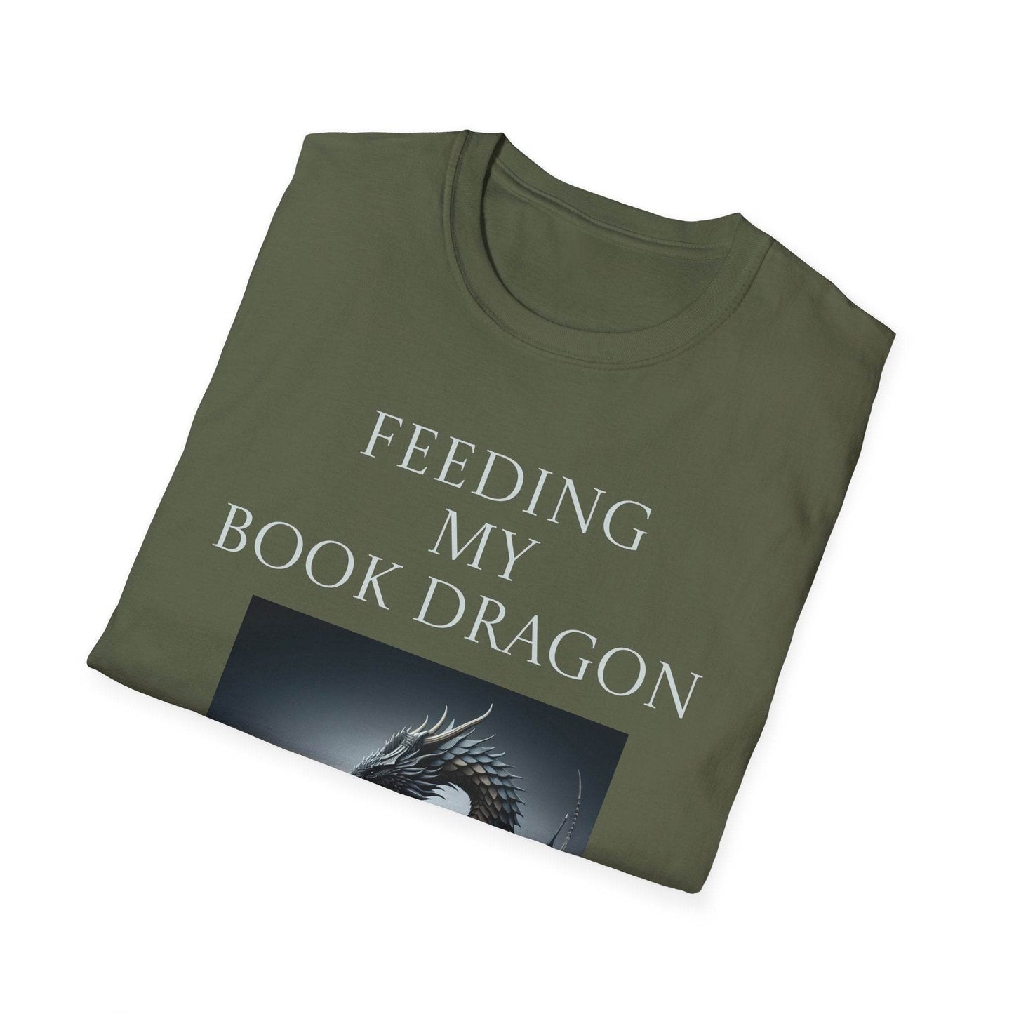 Unisex Softstyle T-Shirt - 'Feeding' - The Dreamer's Bookshop.