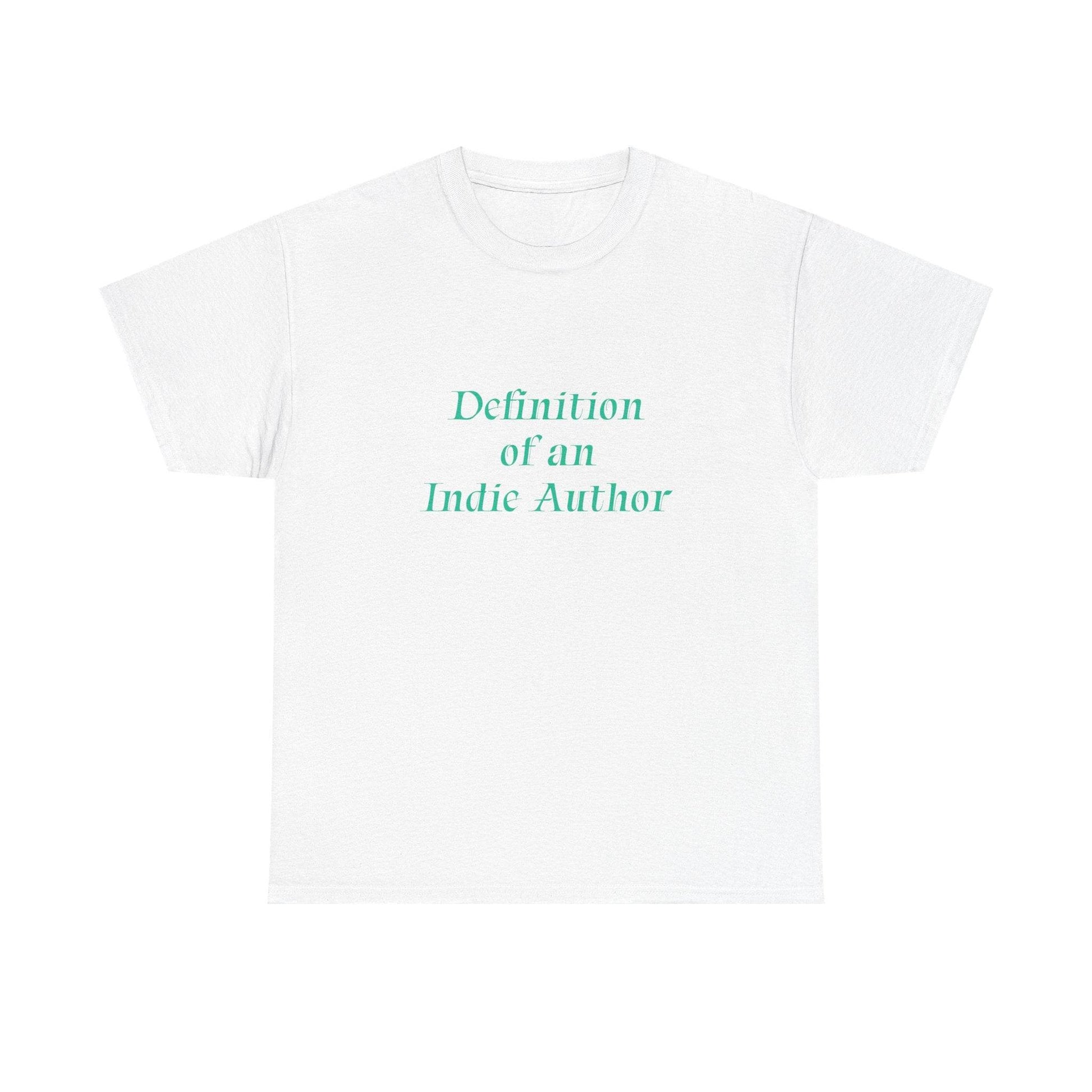 Indie Author - Unisex Heavy Cotton Tee - Creative Apparel - The Dreamer's Bookshop.