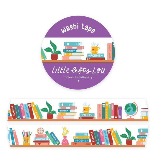 Little Lefty Lou - Washi-tape voor boekenplank - The Dreamer's Bookshop.