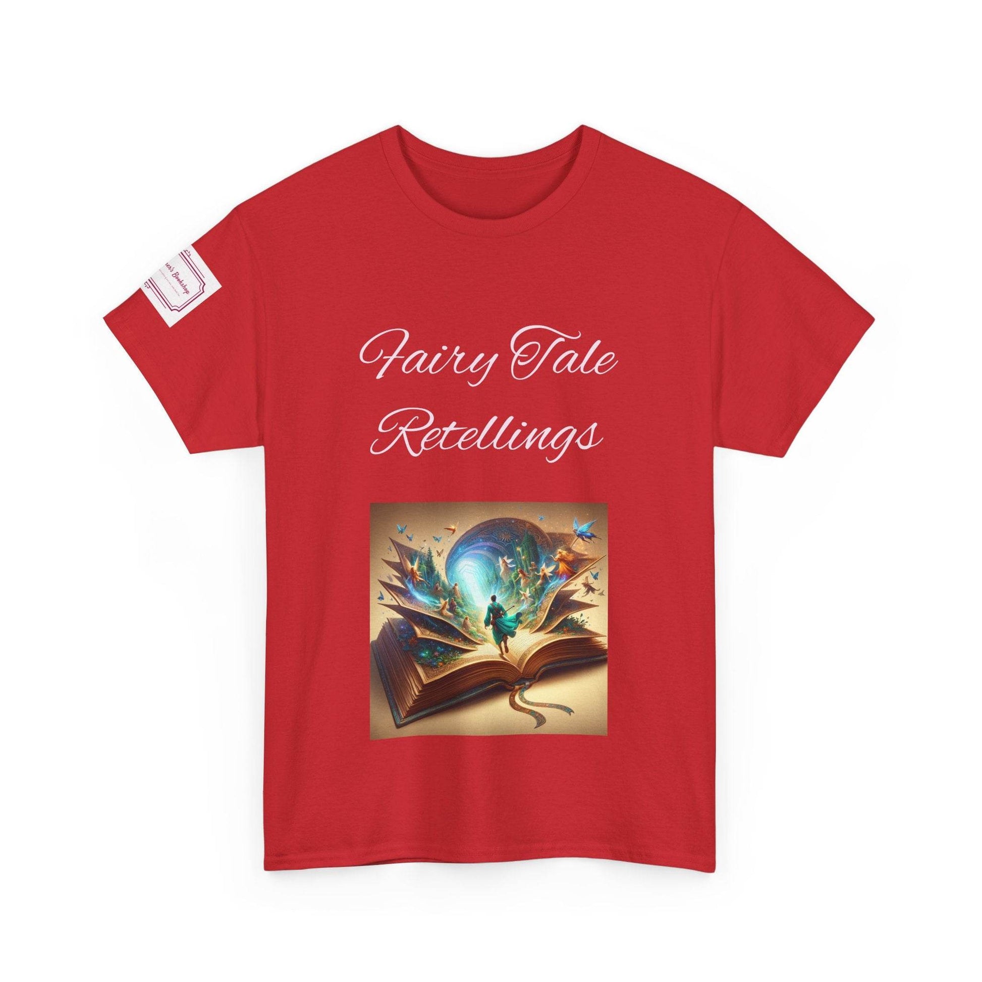 Fiction - Unisex Heavy Cotton Tee - Fairy Tale Retellings - The Dreamer's Bookshop.