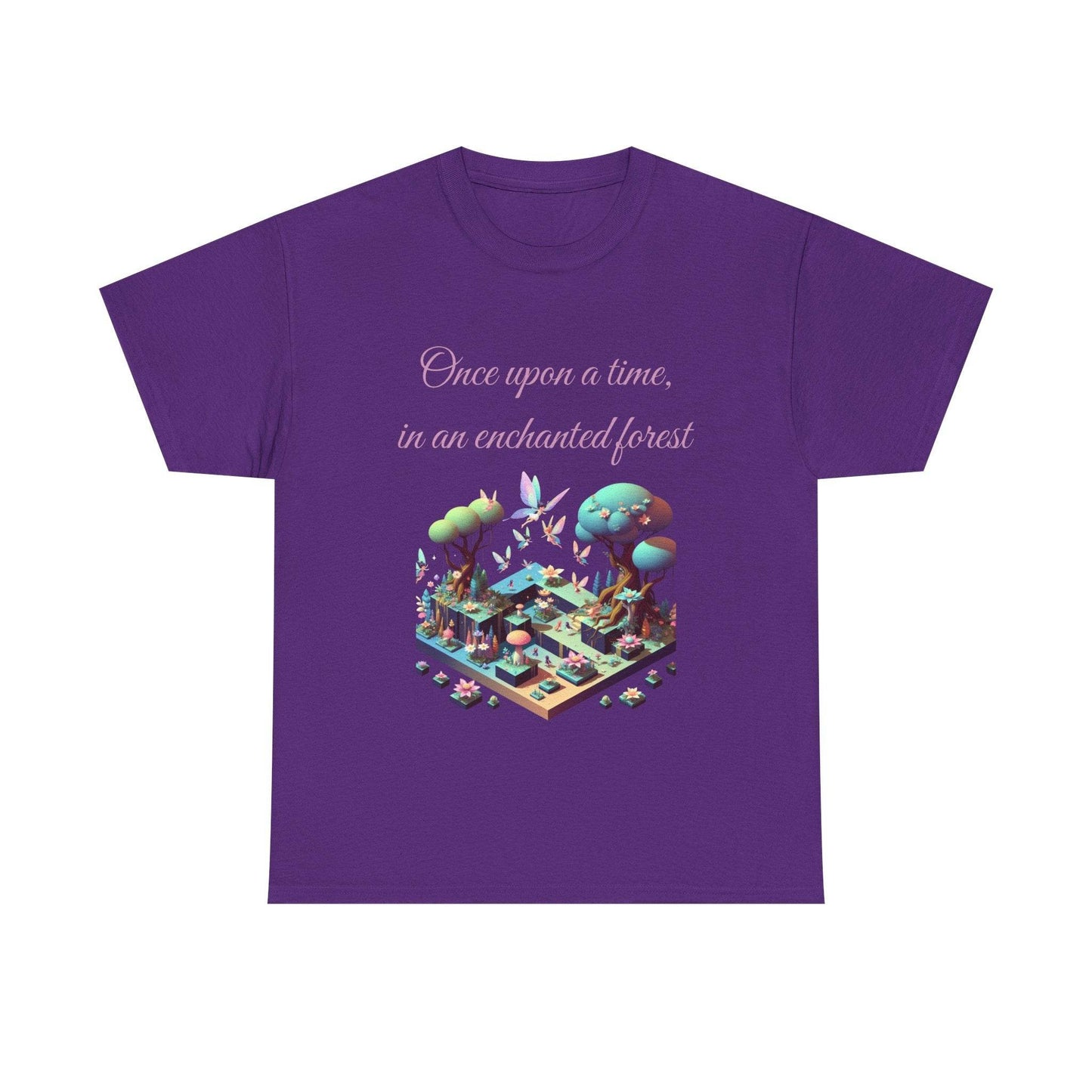 Enchanted Forest - Unisex Heavy Cotton Tee for Book Lovers - The Dreamer's Bookshop.