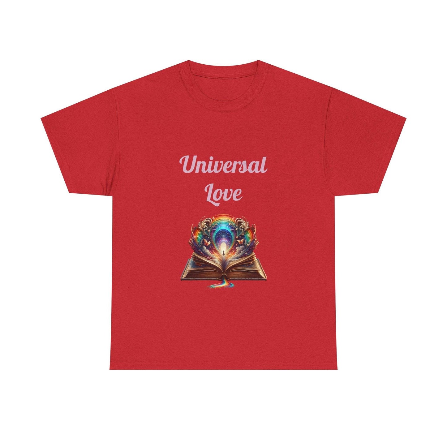 Universal Love - Unisex Heavy Cotton Tee - Queer Romance Books - The Dreamer's Bookshop.