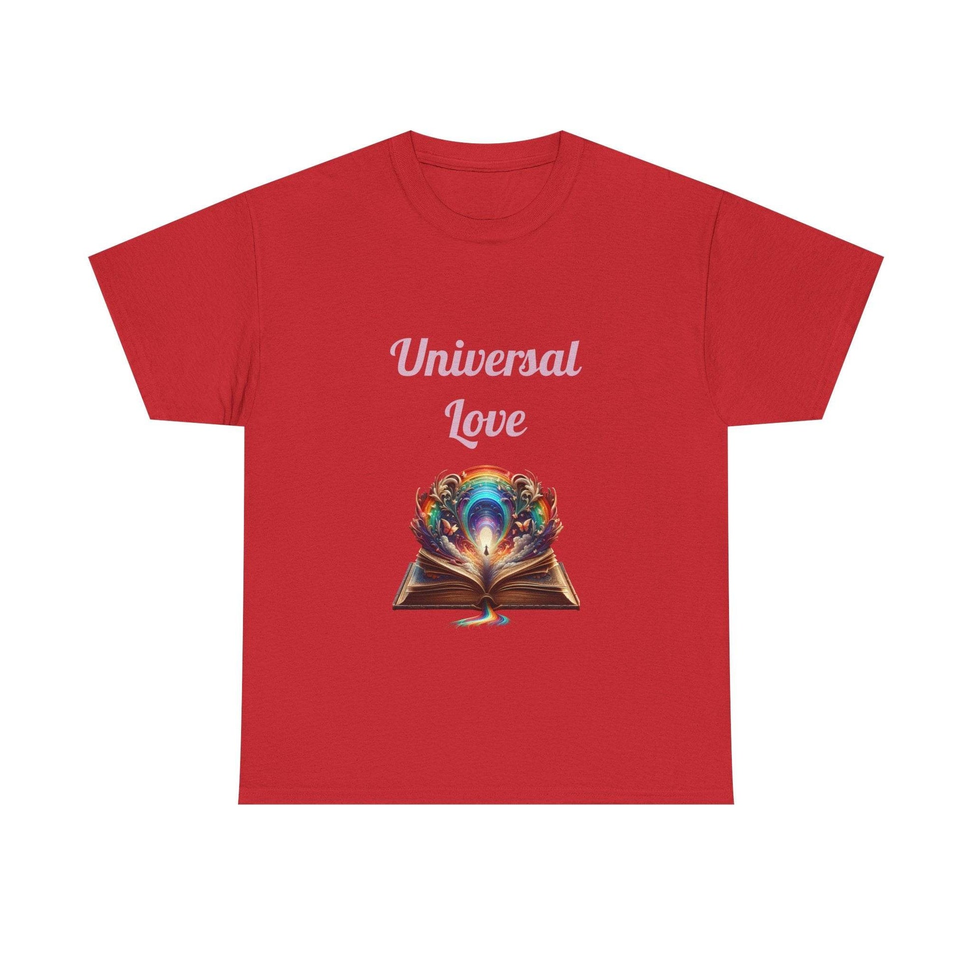 Universal Love - Unisex Heavy Cotton Tee - Queer Romance Books - The Dreamer's Bookshop.
