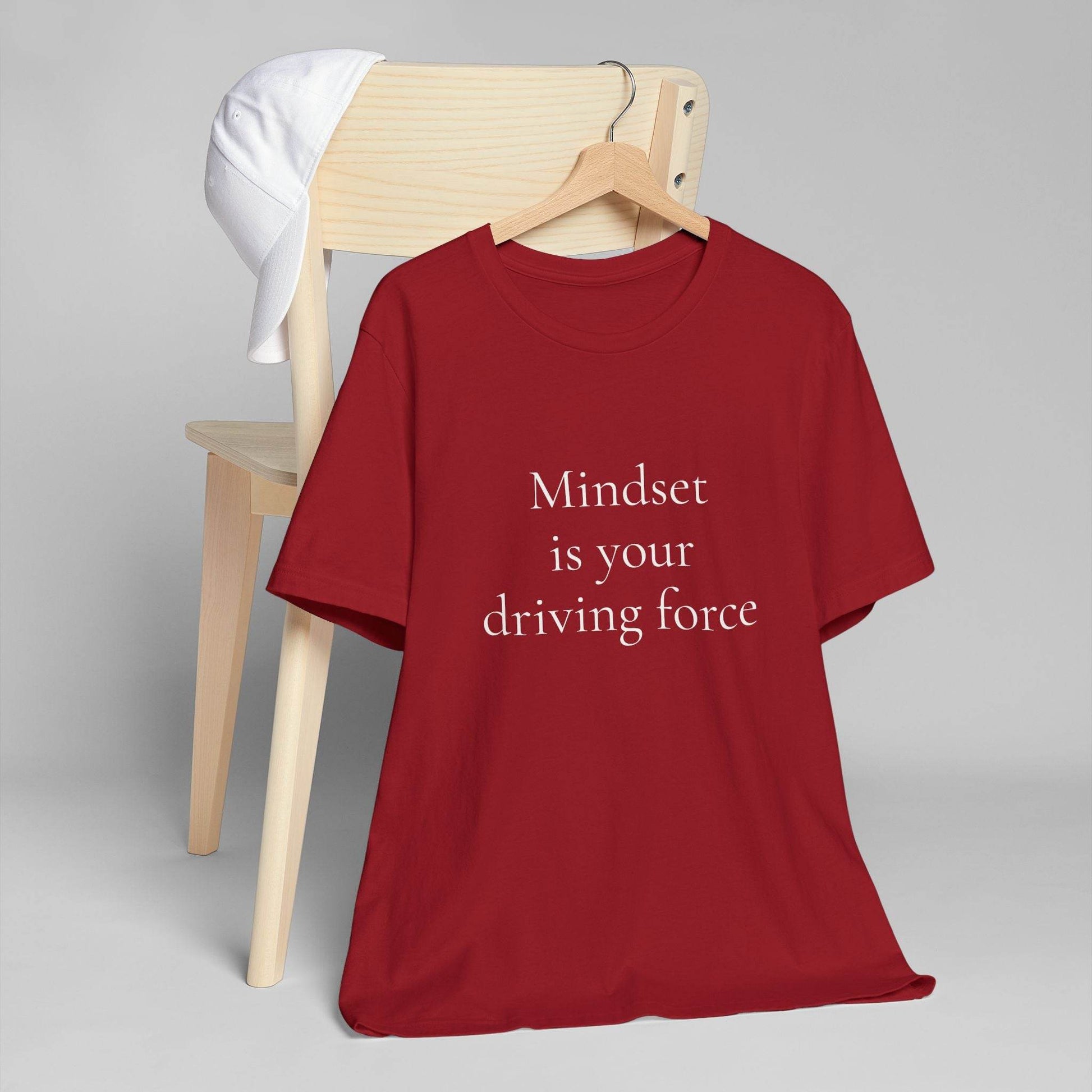 Inspirational Unisex Jersey T-Shirt - Mindset Vibe - The Dreamer's Bookshop.