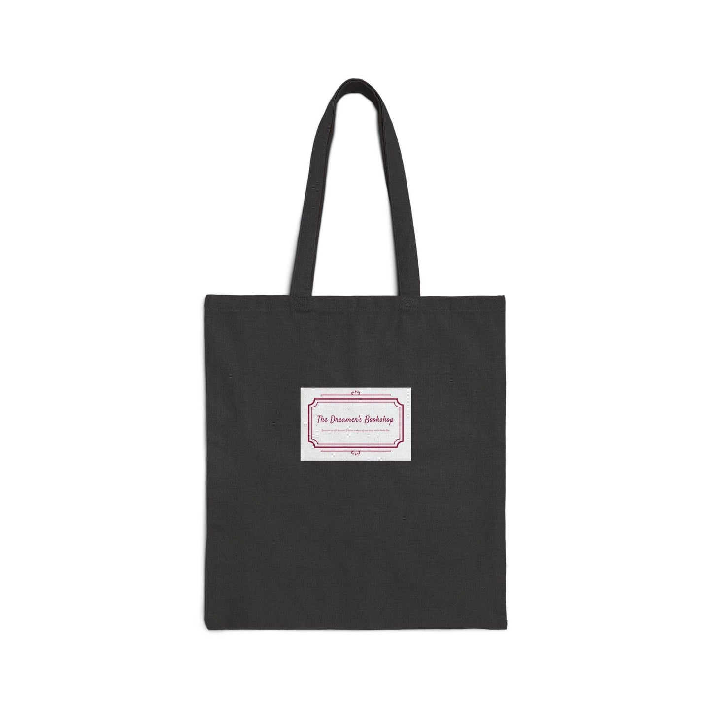 Inspirational Cotton Canvas Tote Bag - Perfect for Writers & Dreamers - The Dreamer's Bookshop.