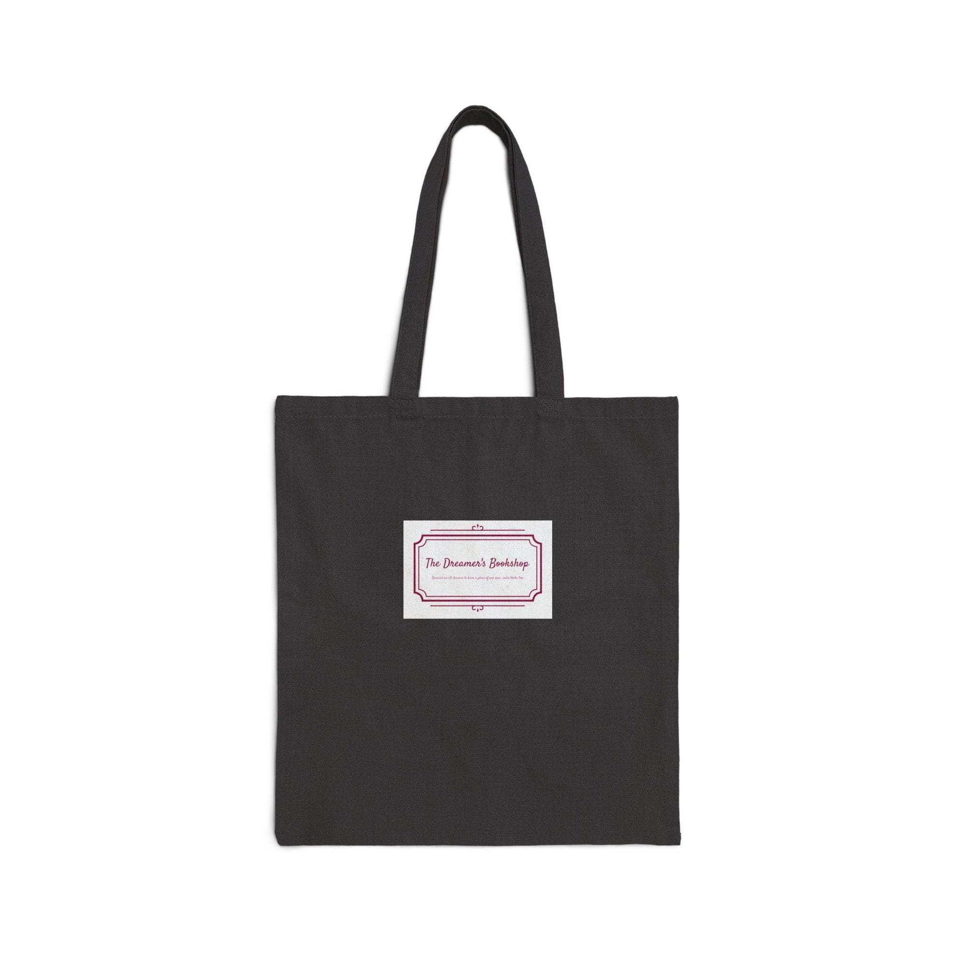 Inspirational Cotton Canvas Tote Bag - Perfect for Writers & Dreamers - The Dreamer's Bookshop.