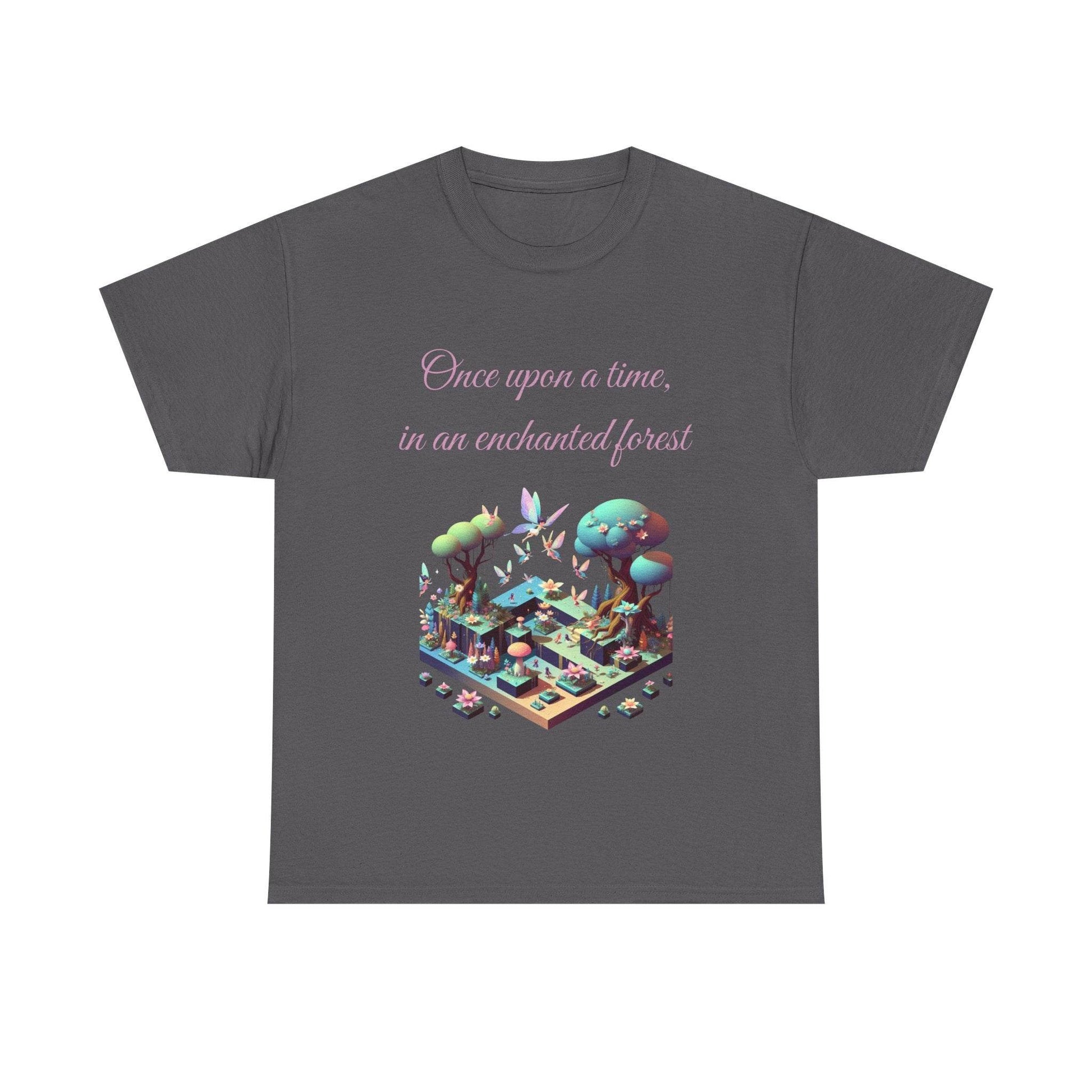 Enchanted Forest - A Unisex Heavy Cotton Tee - Perfect for Book Lovers - The Dreamer's Bookshop.