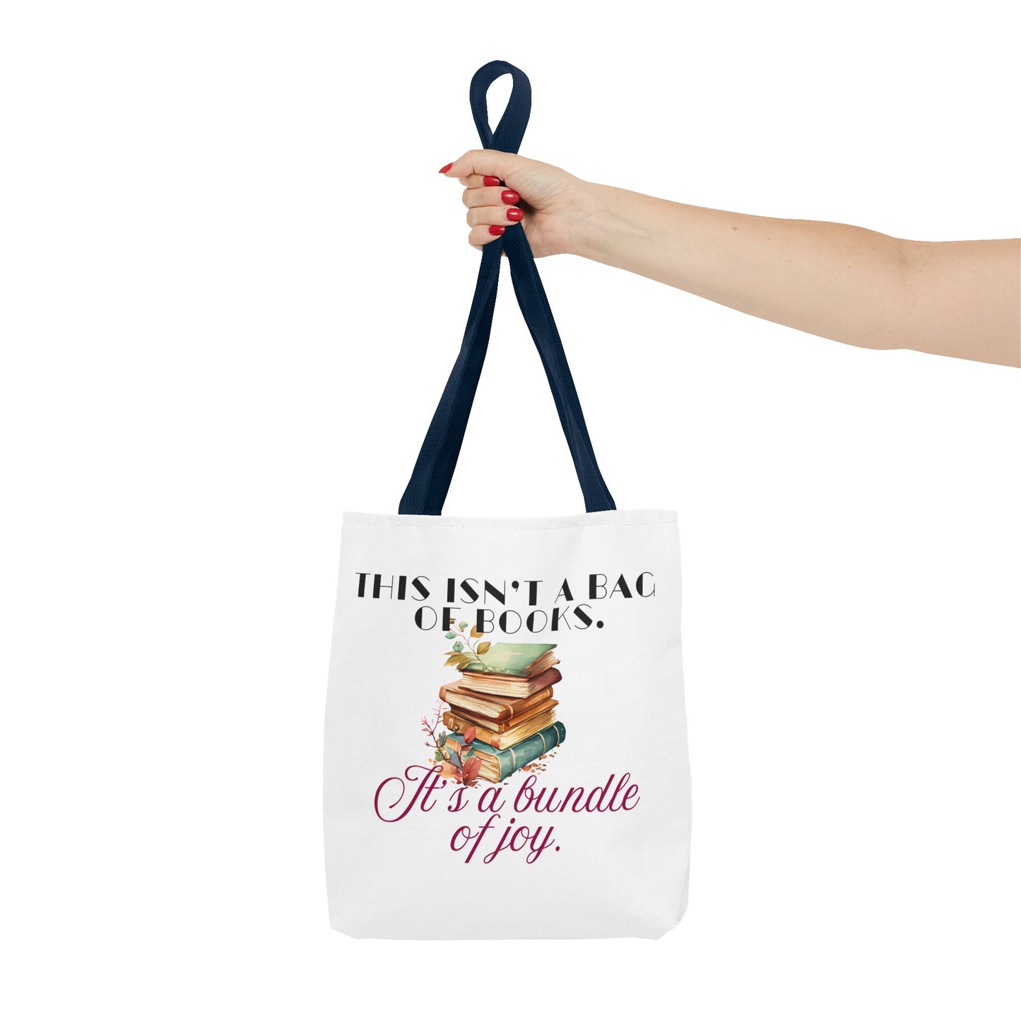 This isn't a Bag of Books - Tote Bag - Cozy Autumn Design