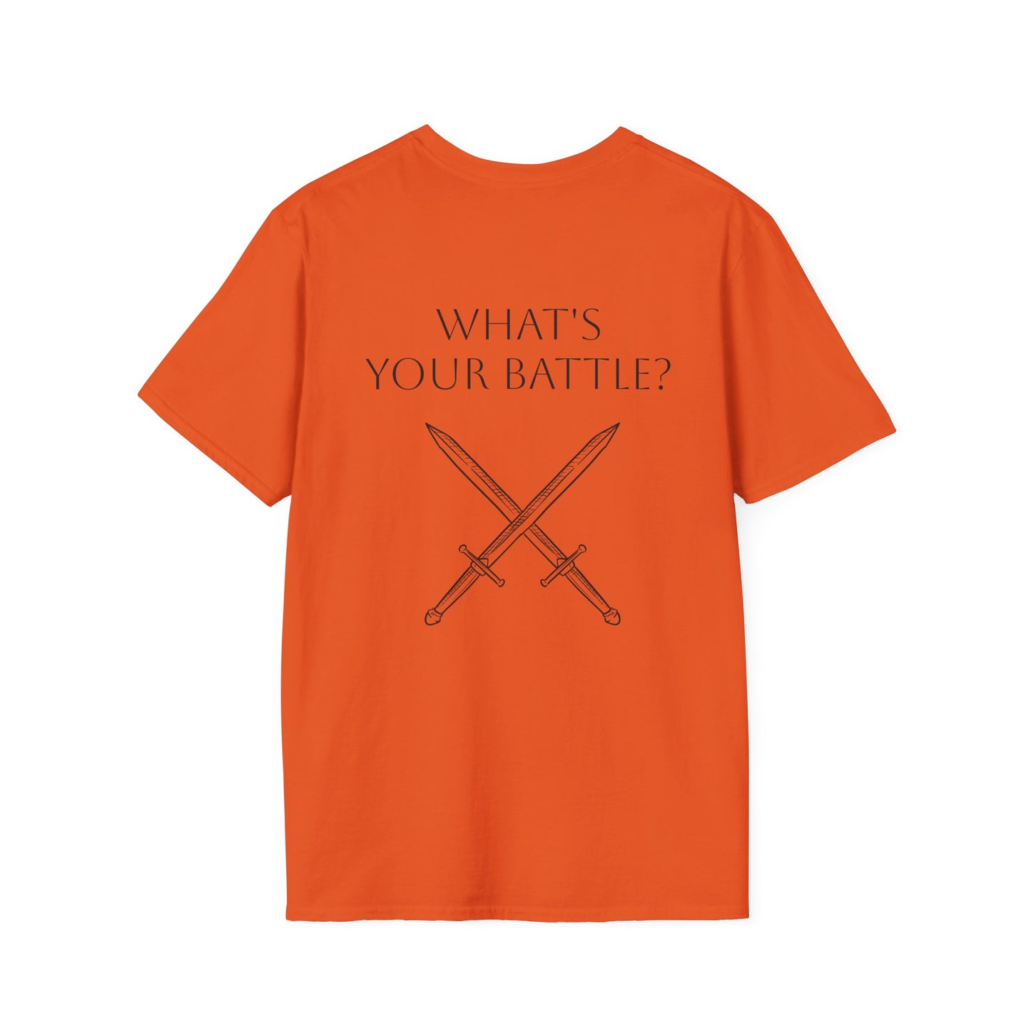 M.S. Warrior Unisex Softstyle T-Shirt - What's Your Battle?