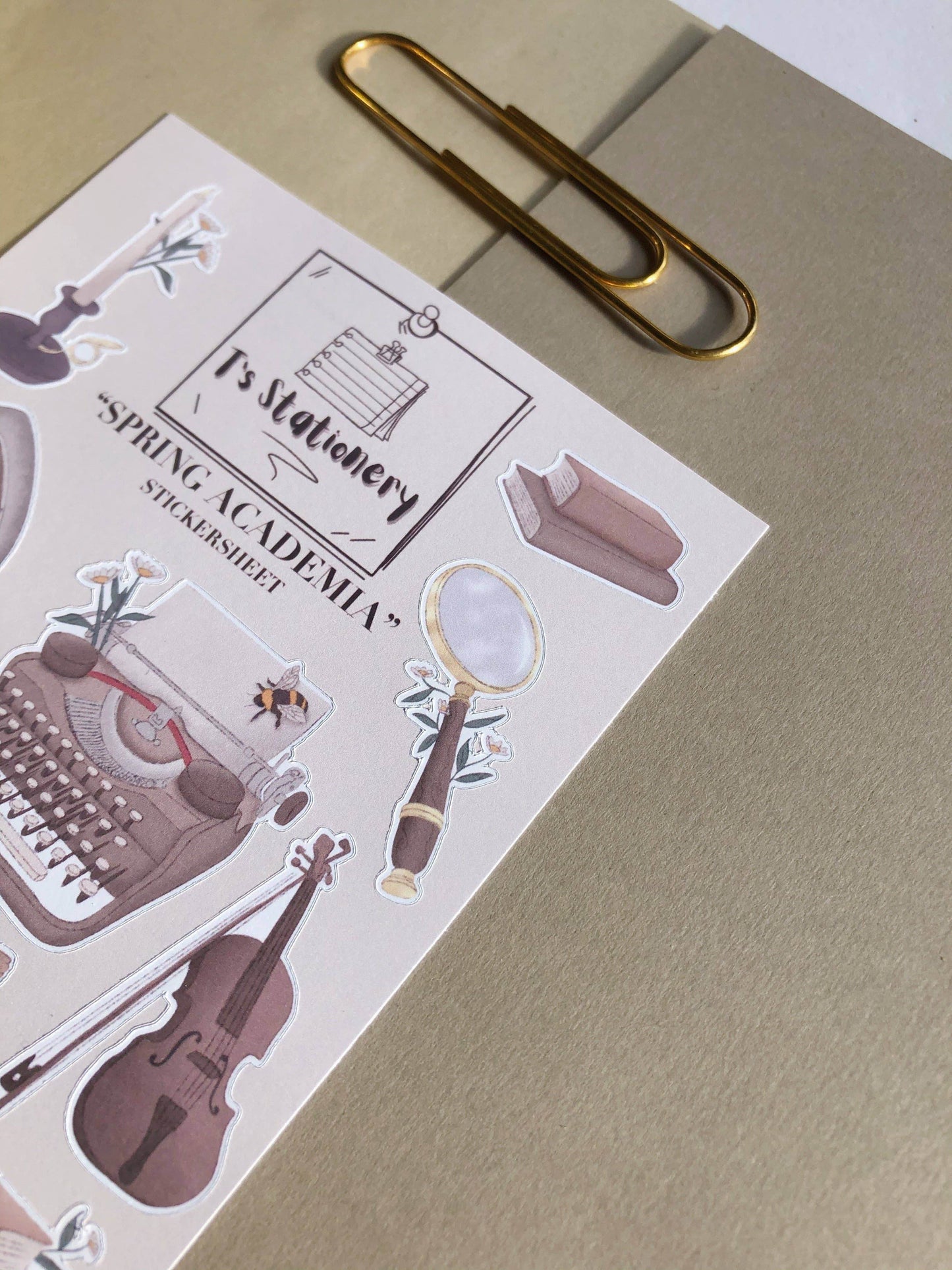 T's Stationery - „Spring Academia” - The Dreamer's Bookshop.