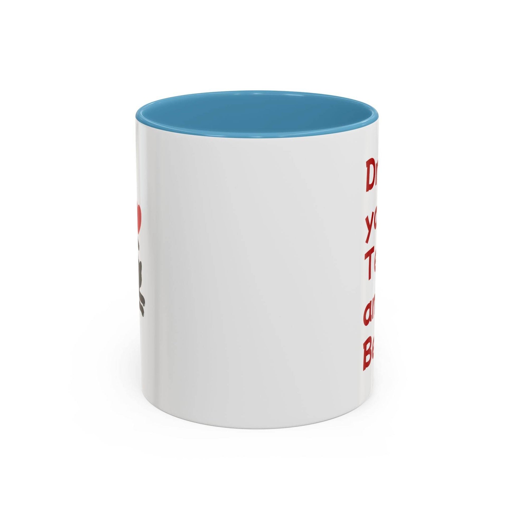 Cute Cat Love Tea Mug - 11 & 15oz Drink and be Nice - The Dreamer's Bookshop.
