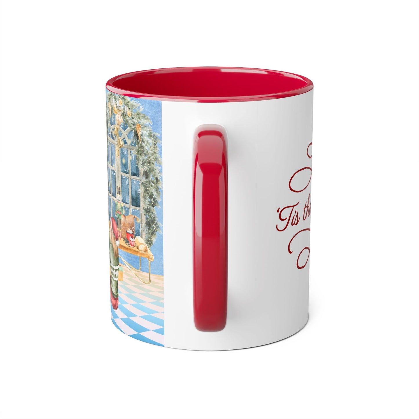 Christmas Tree Decoration Coffee Mug - 11oz Cup tis the Season