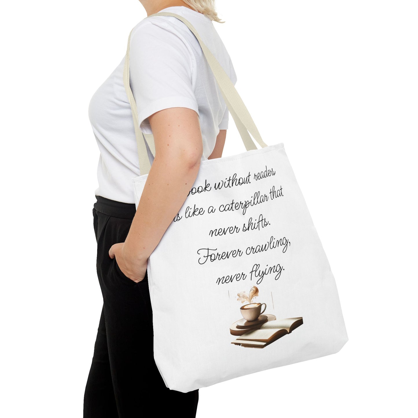 Literary Tote Bag – A book without readers