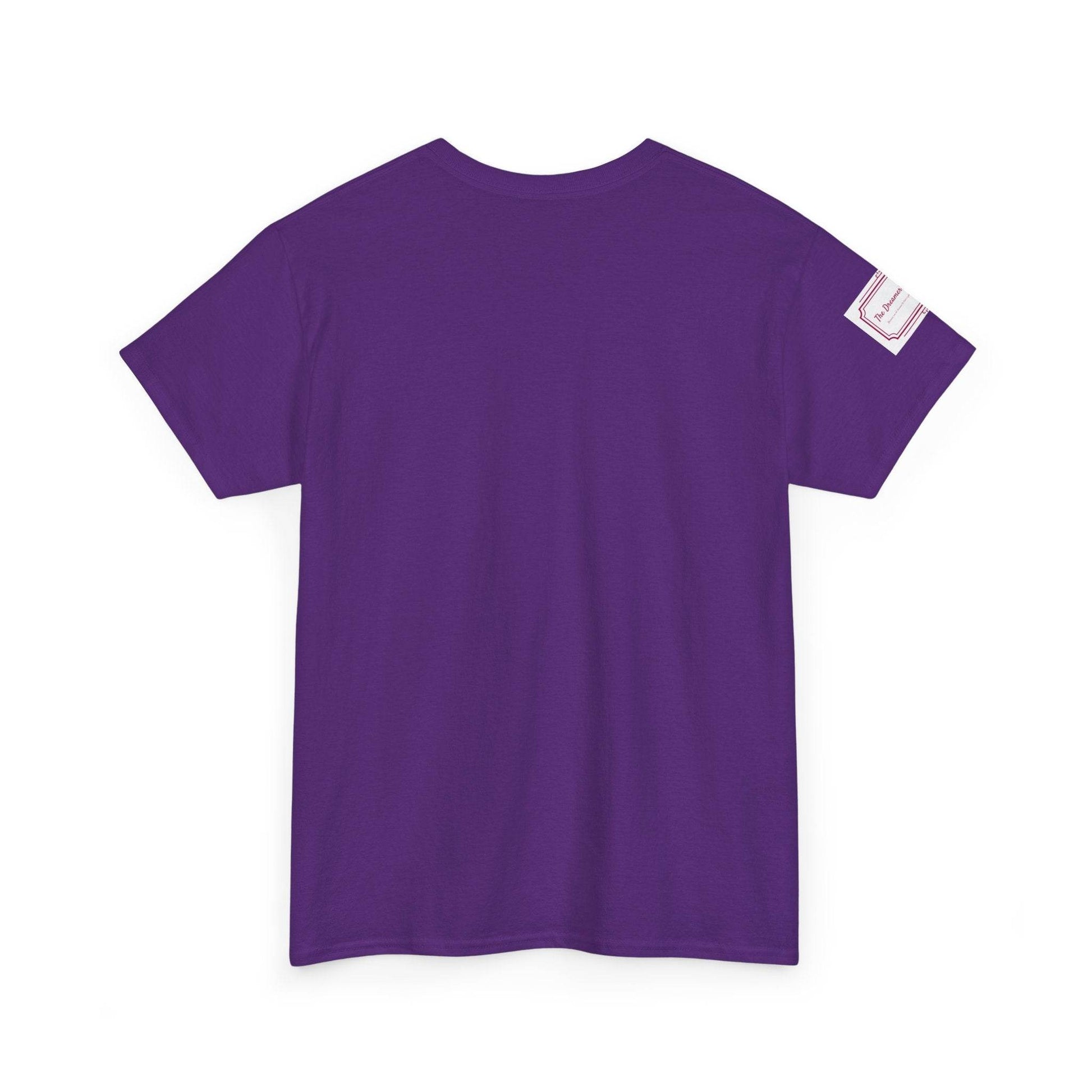 Library, Fantasy, Reality - Graphic Unisex Heavy Cotton Tee - Book Lovers - The Dreamer's Bookshop.