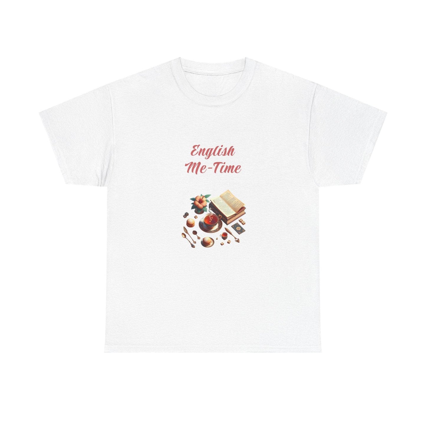 Me-Time - A Unisex Heavy Cotton Tee - Perfect Gift for Book Lovers - The Dreamer's Bookshop.