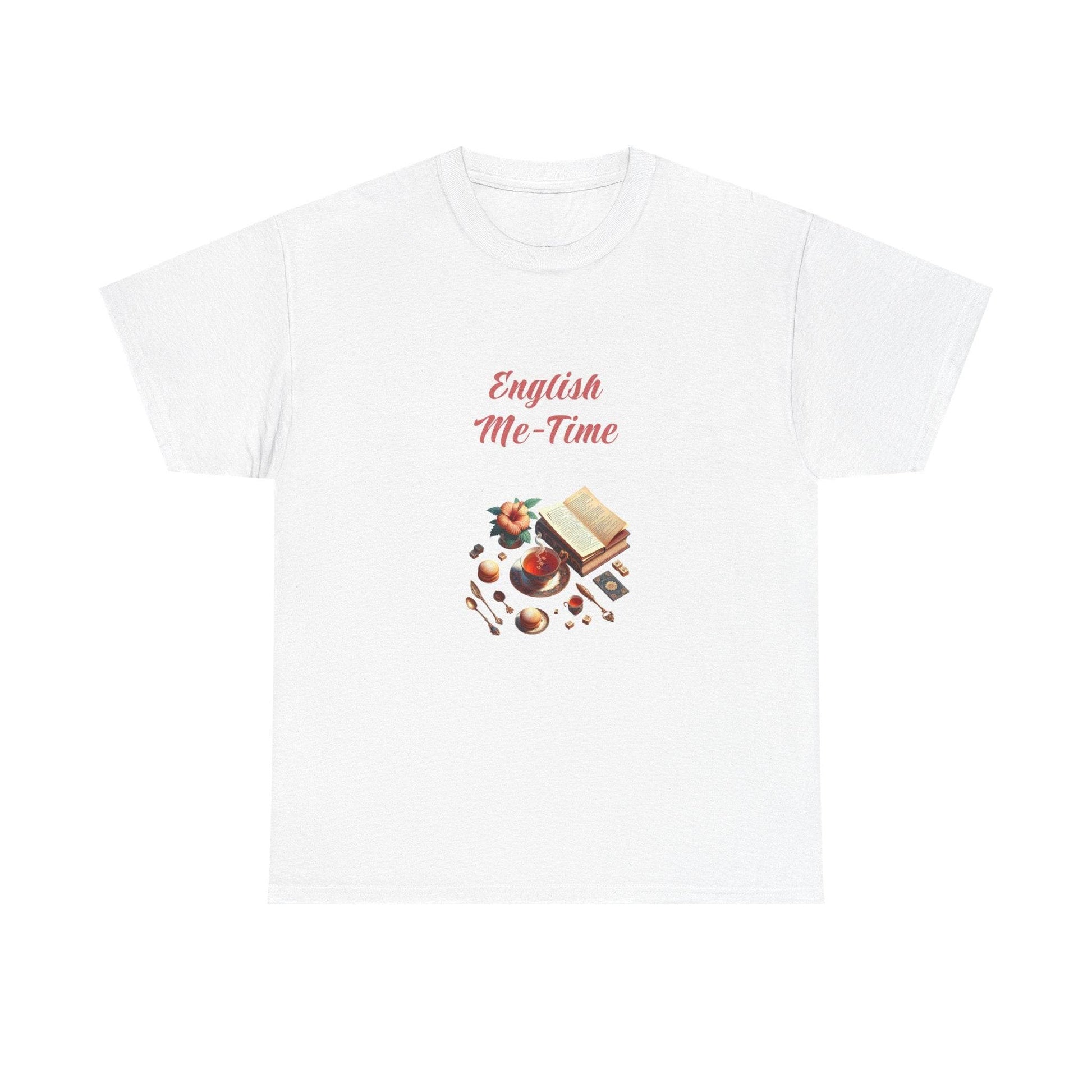 Me-Time - A Unisex Heavy Cotton Tee - Perfect Gift for Book Lovers - The Dreamer's Bookshop.