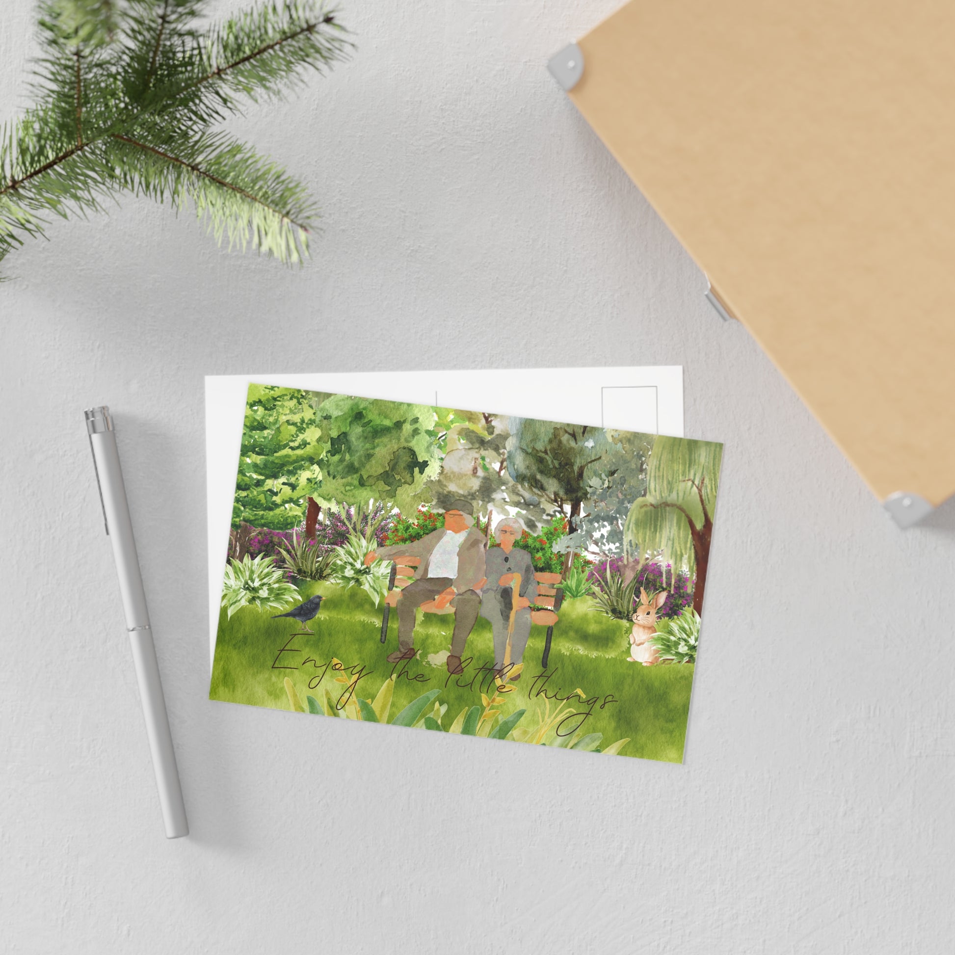 The Dreamer's Bookshop "Old Age" Enjoy the Little Things Card - The Dreamer's Bookshop.