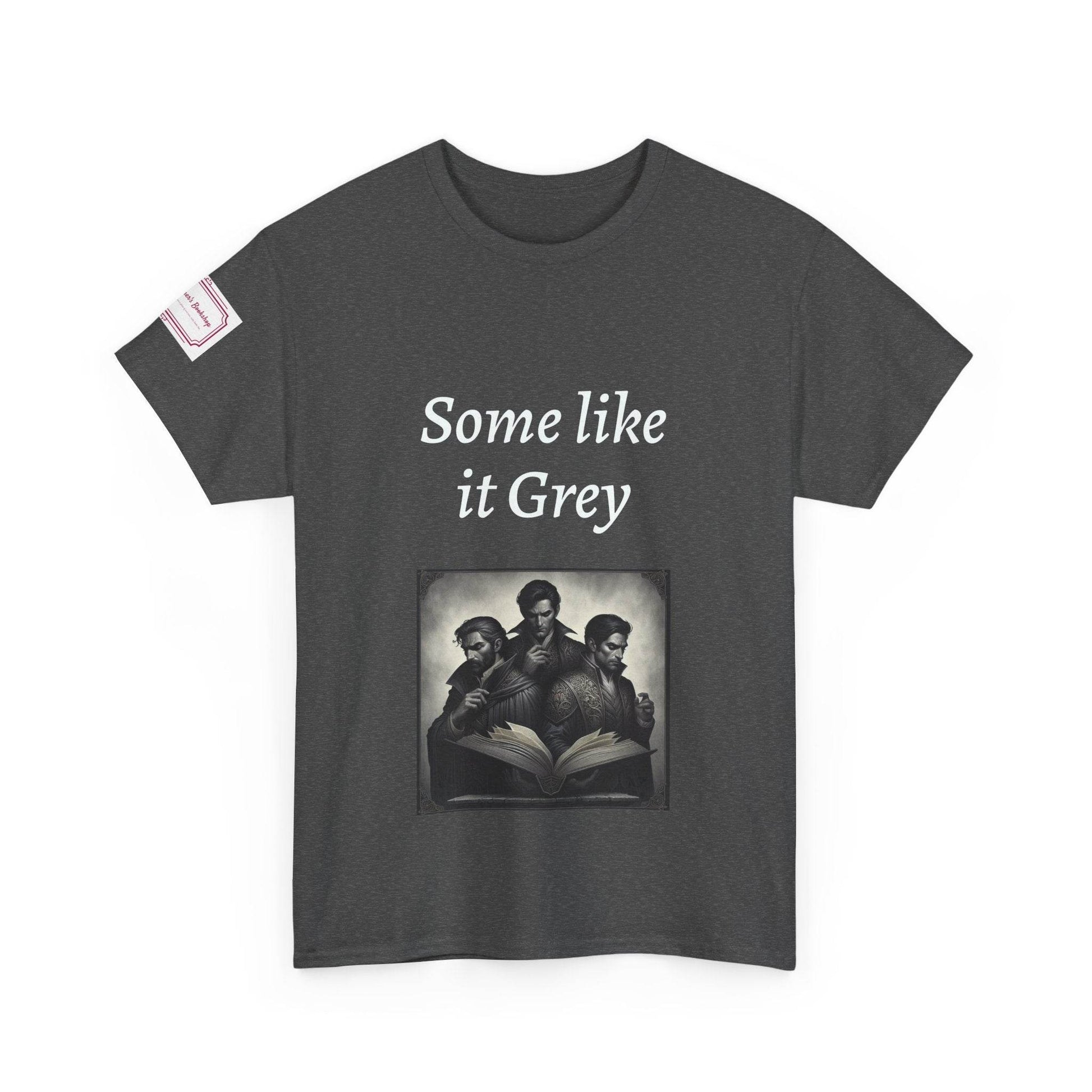Like it Grey - Graphic Unisex Heavy Cotton Tee - Dark Romance - The Dreamer's Bookshop.