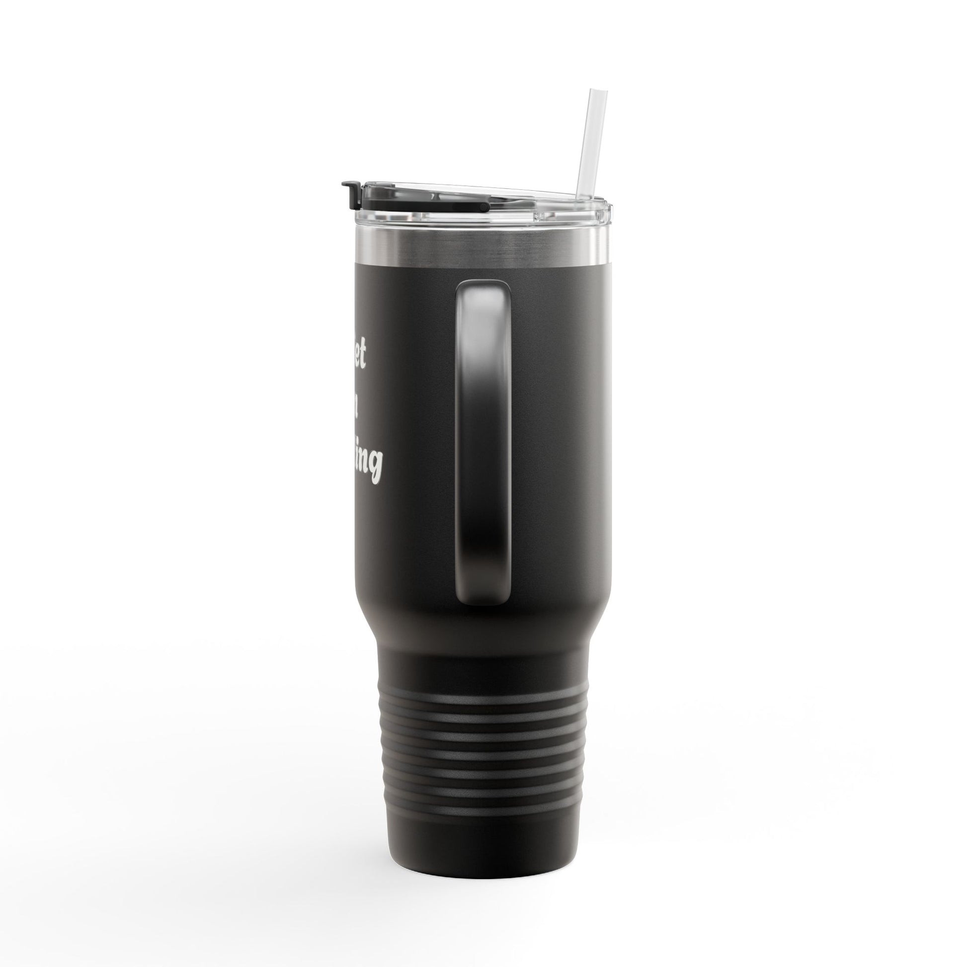 Insulated Travel Mug - "Quiet I'm Reading" - 40oz Coffee Cup for Book Lovers - The Dreamer's Bookshop.