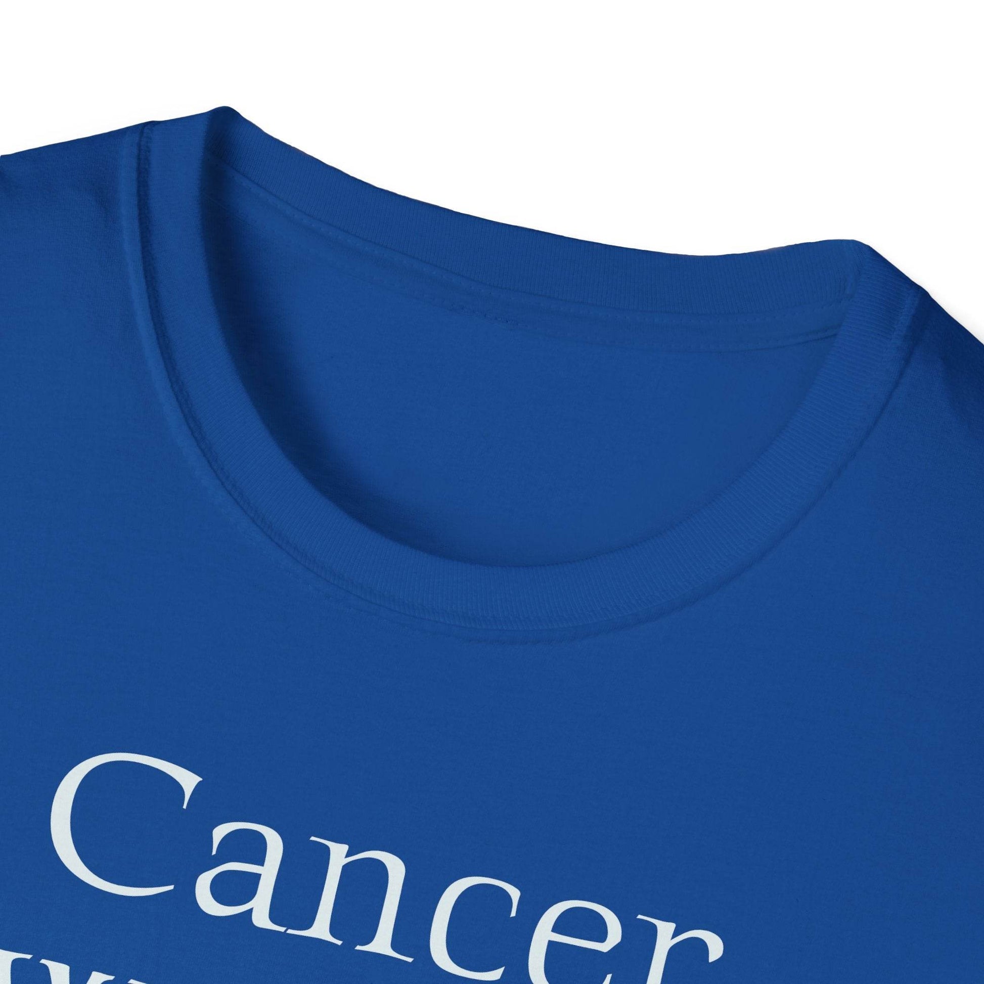 Cancer Warrior Unisex Softstyle T-Shirt - What's Your Battle? - The Dreamer's Bookshop.