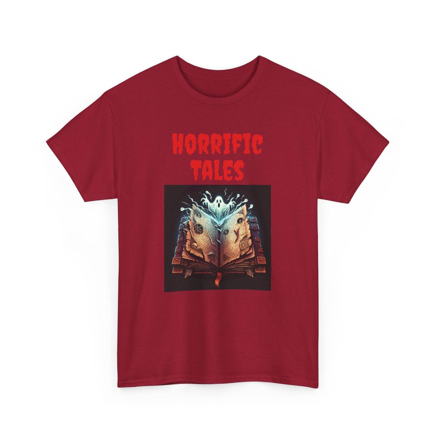 Horrific Tales - A Unisex Heavy Cotton Tee - Perfect Gift for Book Lovers - The Dreamer's Bookshop.