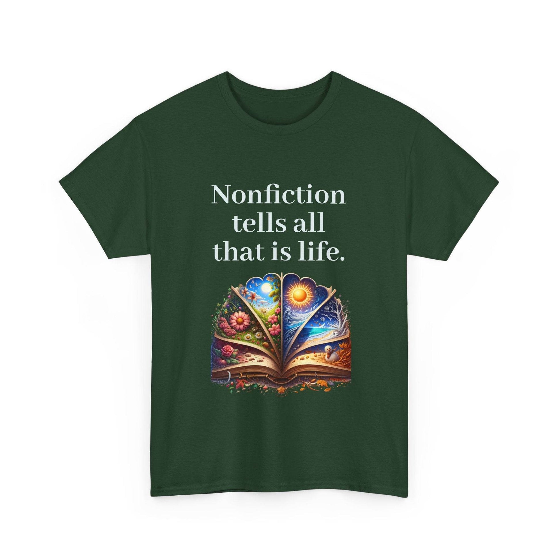 All that is Life - Unisex Heavy Cotton Tee - Nonfiction Books - The Dreamer's Bookshop.