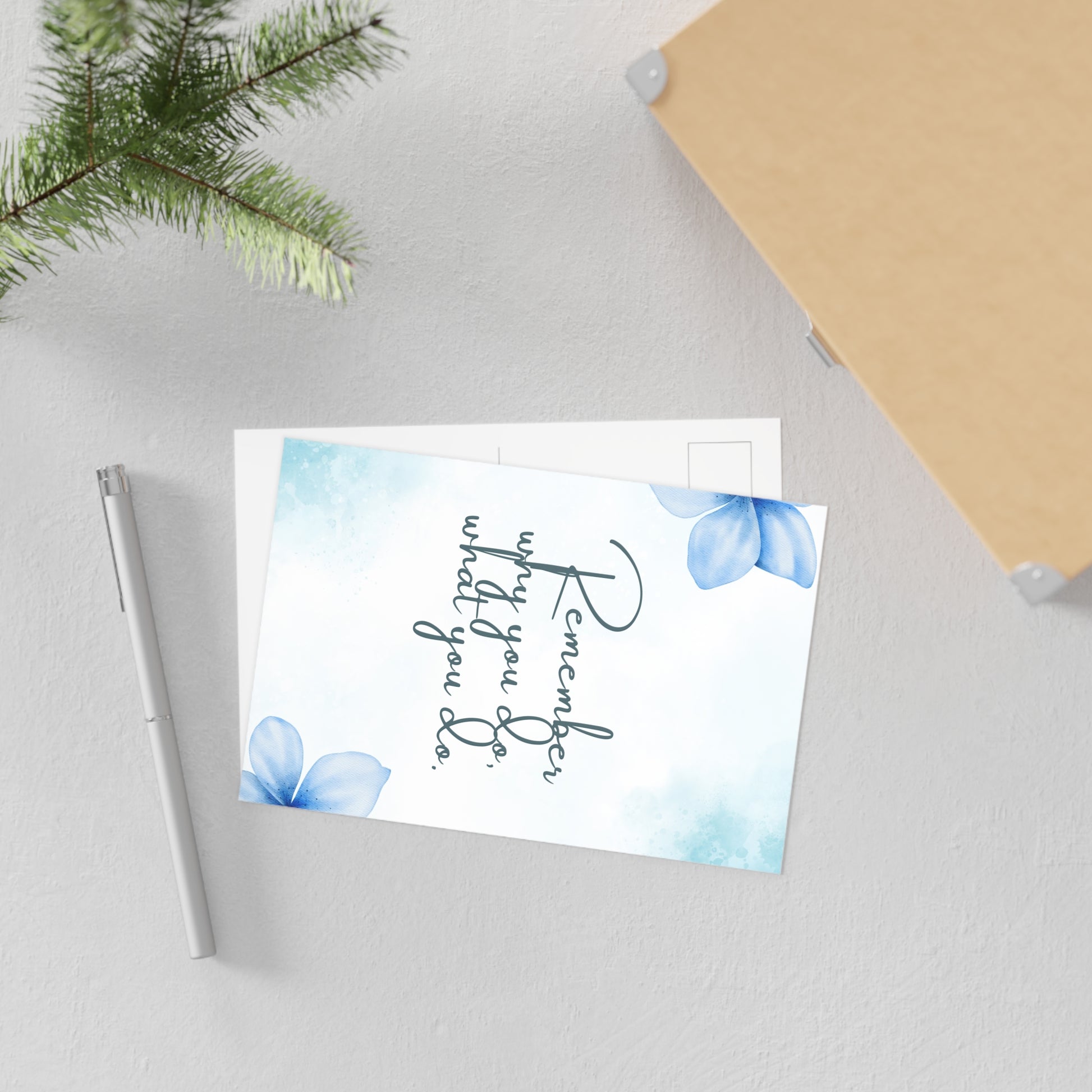 The Dreamer's Bookshop - Positive Affirmations "Remember Why" Card - The Dreamer's Bookshop.