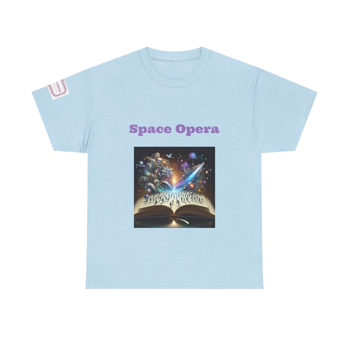Space Opera - Graphic Unisex Heavy Cotton Tee - Sci-Fi Books - The Dreamer's Bookshop.