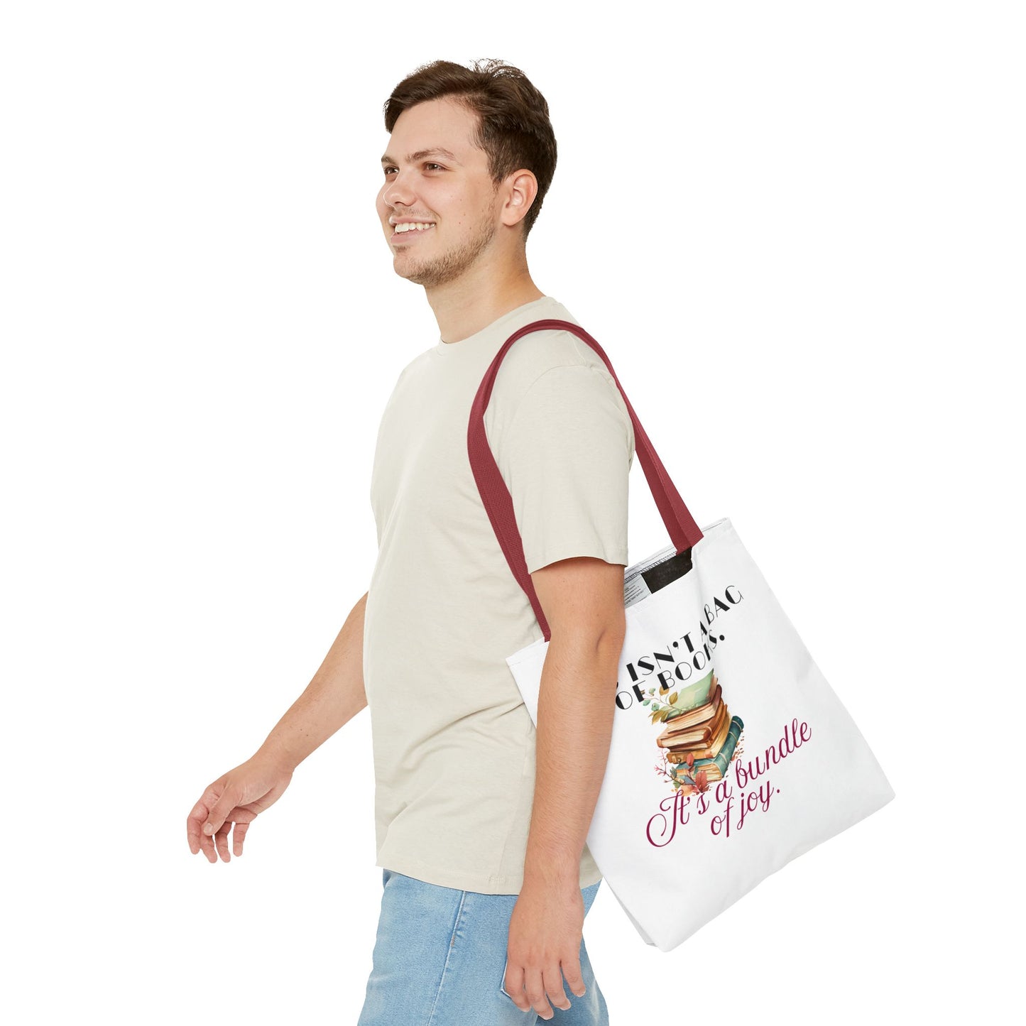 This isn't a Bag of Books - Tote Bag - Cozy Autumn Design