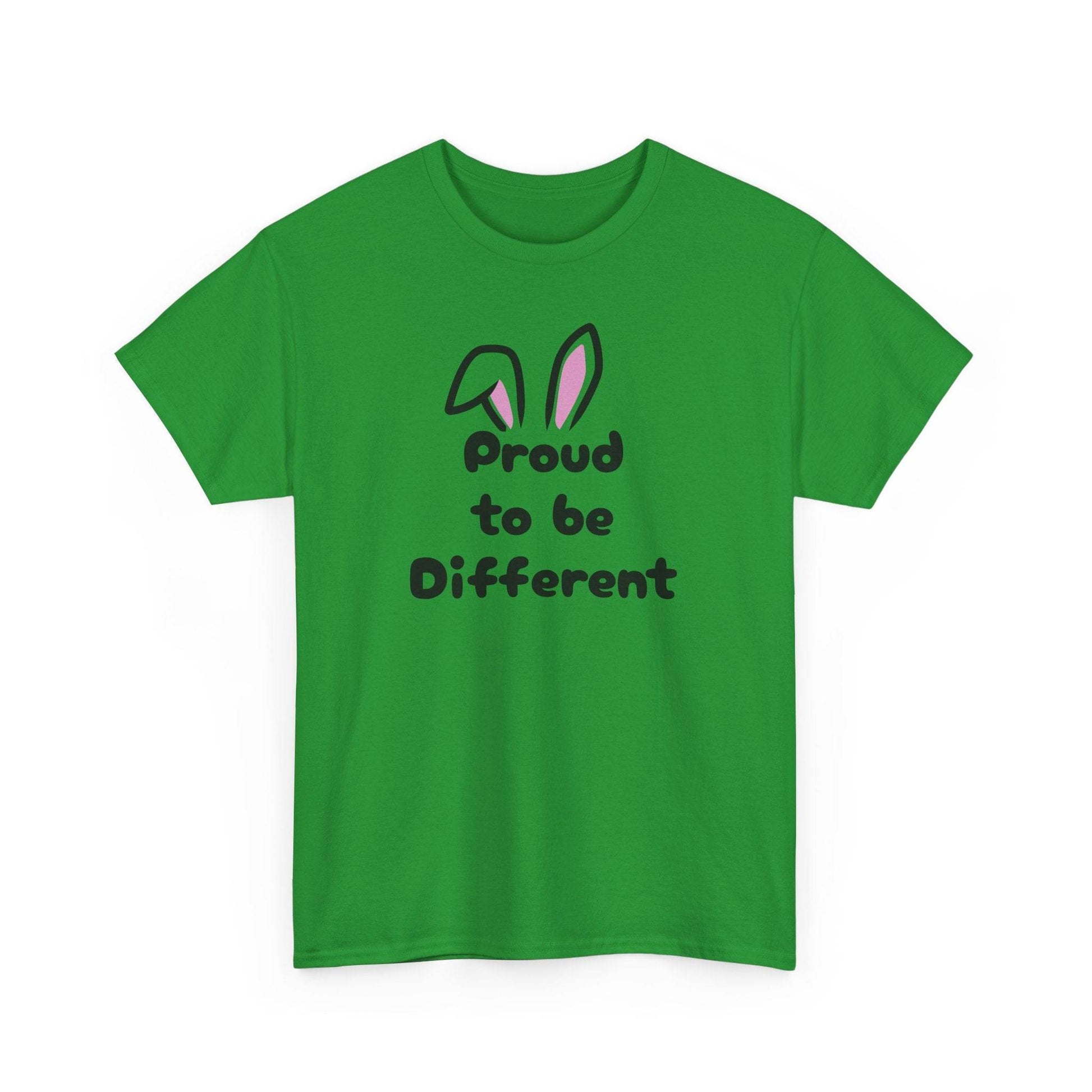 Proud to Be Different Unisex Heavy Cotton Tee - Celebrate Individuality - The Dreamer's Bookshop.