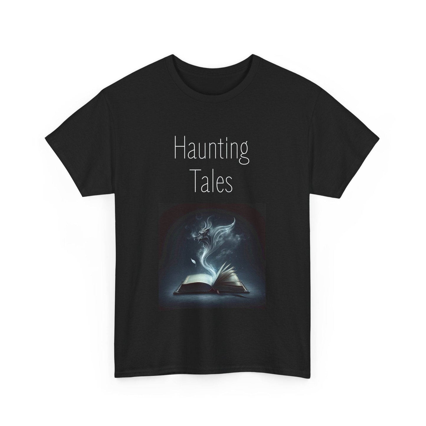 Haunting Tales - A Unisex Heavy Cotton Tee - Perfect for Book Lovers - The Dreamer's Bookshop.