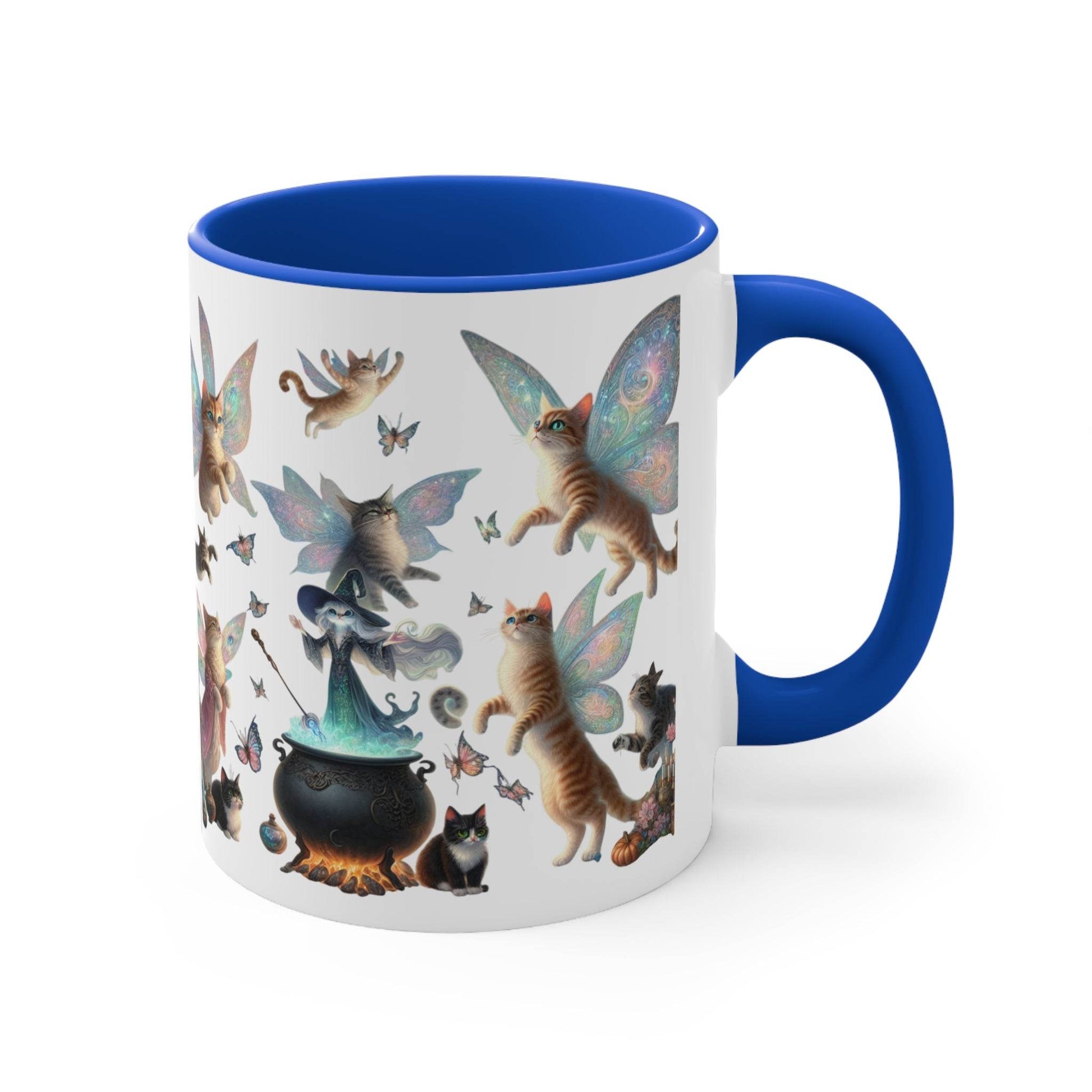 Funny Accent Mug - 11oz Home brew Magic Cats - The Dreamer's Bookshop.